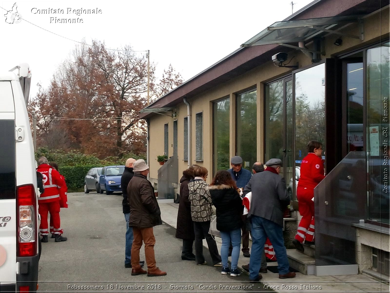 Robassomero 18 Novembre 2018 - Giornata "Cardio Prevenzione" - Croce Rossa Italiana- Comitato Regionale del Piemonte