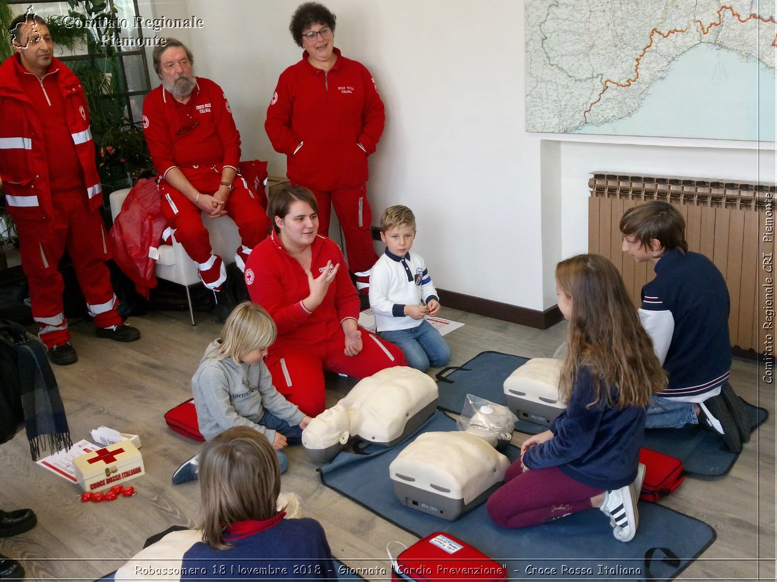 Robassomero 18 Novembre 2018 - Giornata "Cardio Prevenzione" - Croce Rossa Italiana- Comitato Regionale del Piemonte