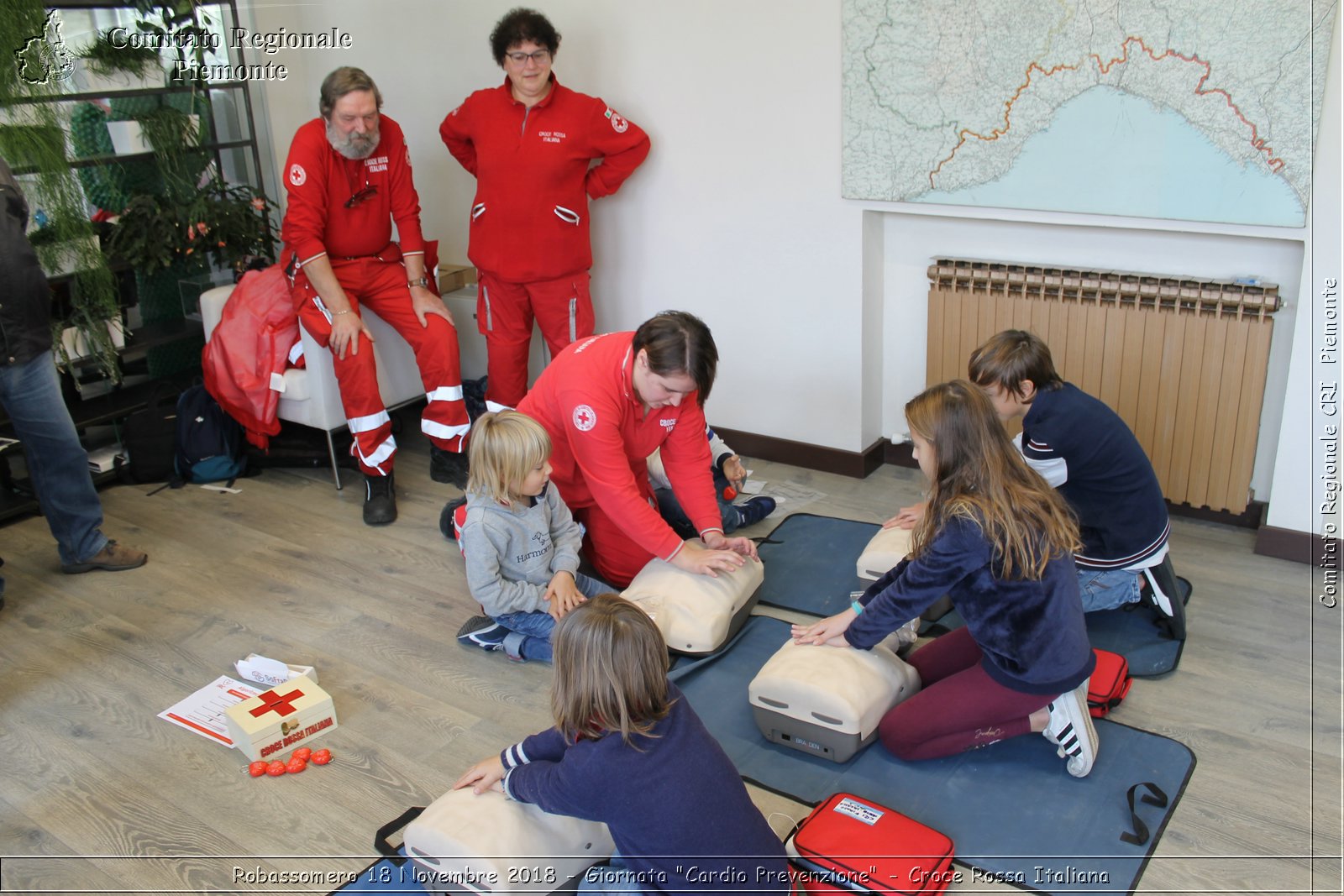 Robassomero 18 Novembre 2018 - Giornata "Cardio Prevenzione" - Croce Rossa Italiana- Comitato Regionale del Piemonte