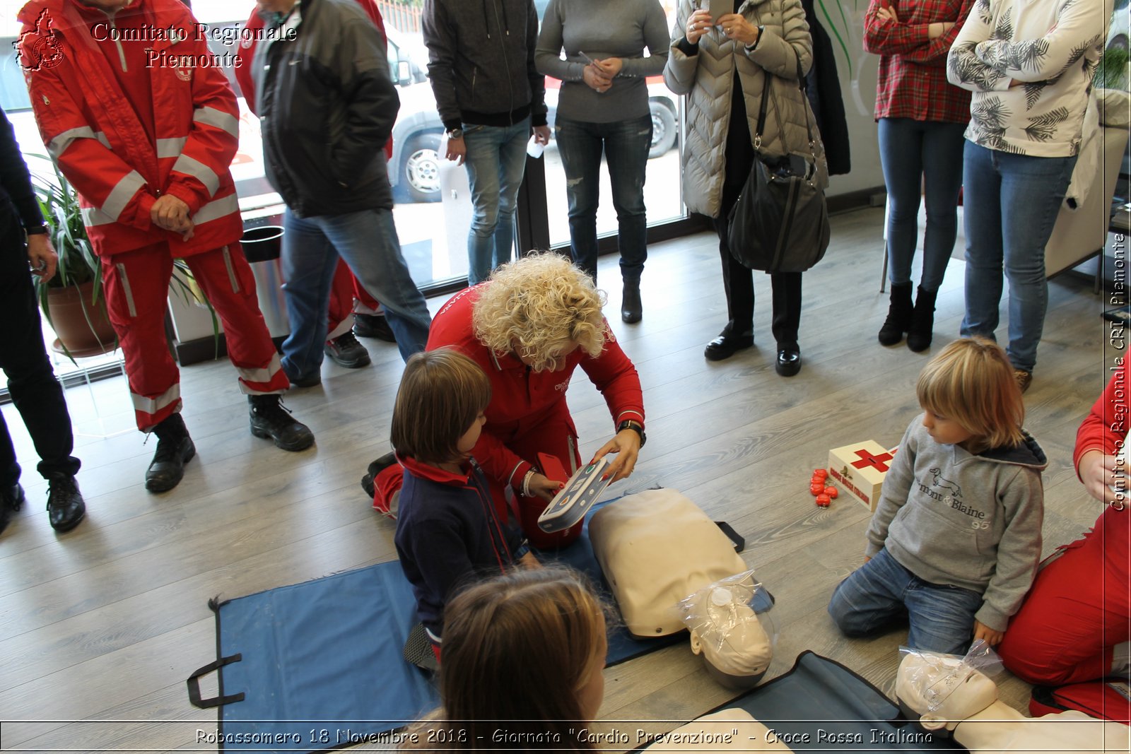 Robassomero 18 Novembre 2018 - Giornata "Cardio Prevenzione" - Croce Rossa Italiana- Comitato Regionale del Piemonte