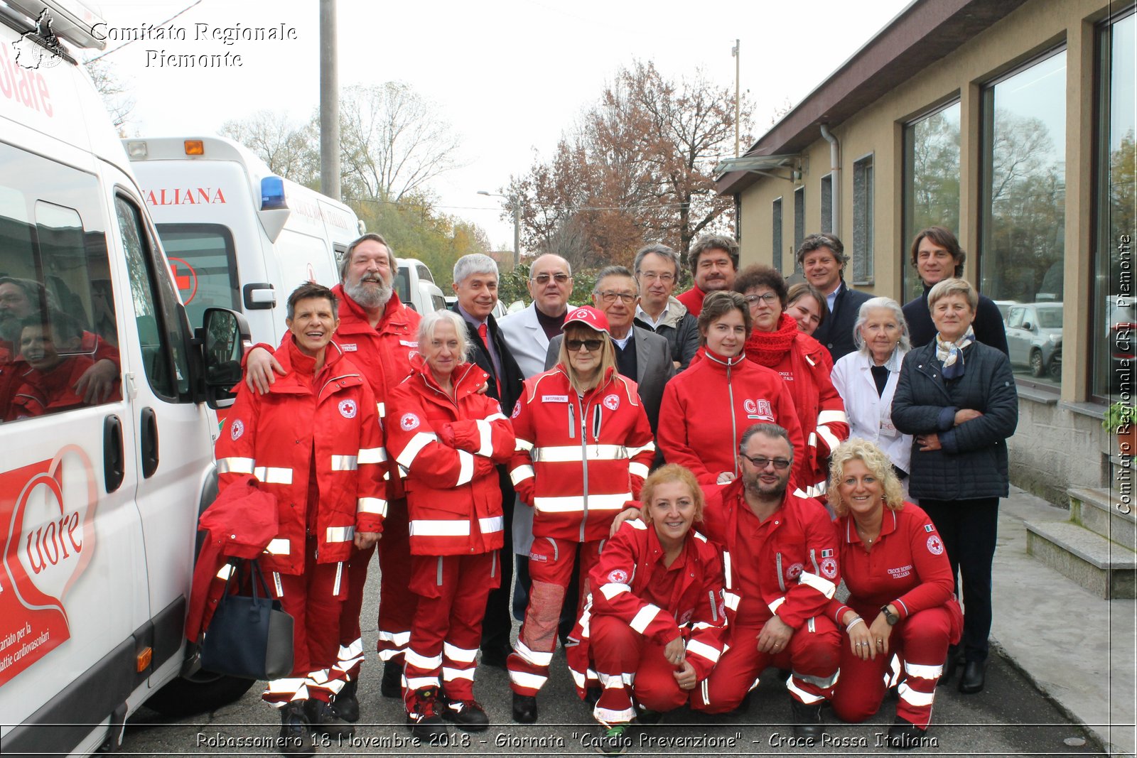 Robassomero 18 Novembre 2018 - Giornata "Cardio Prevenzione" - Croce Rossa Italiana- Comitato Regionale del Piemonte