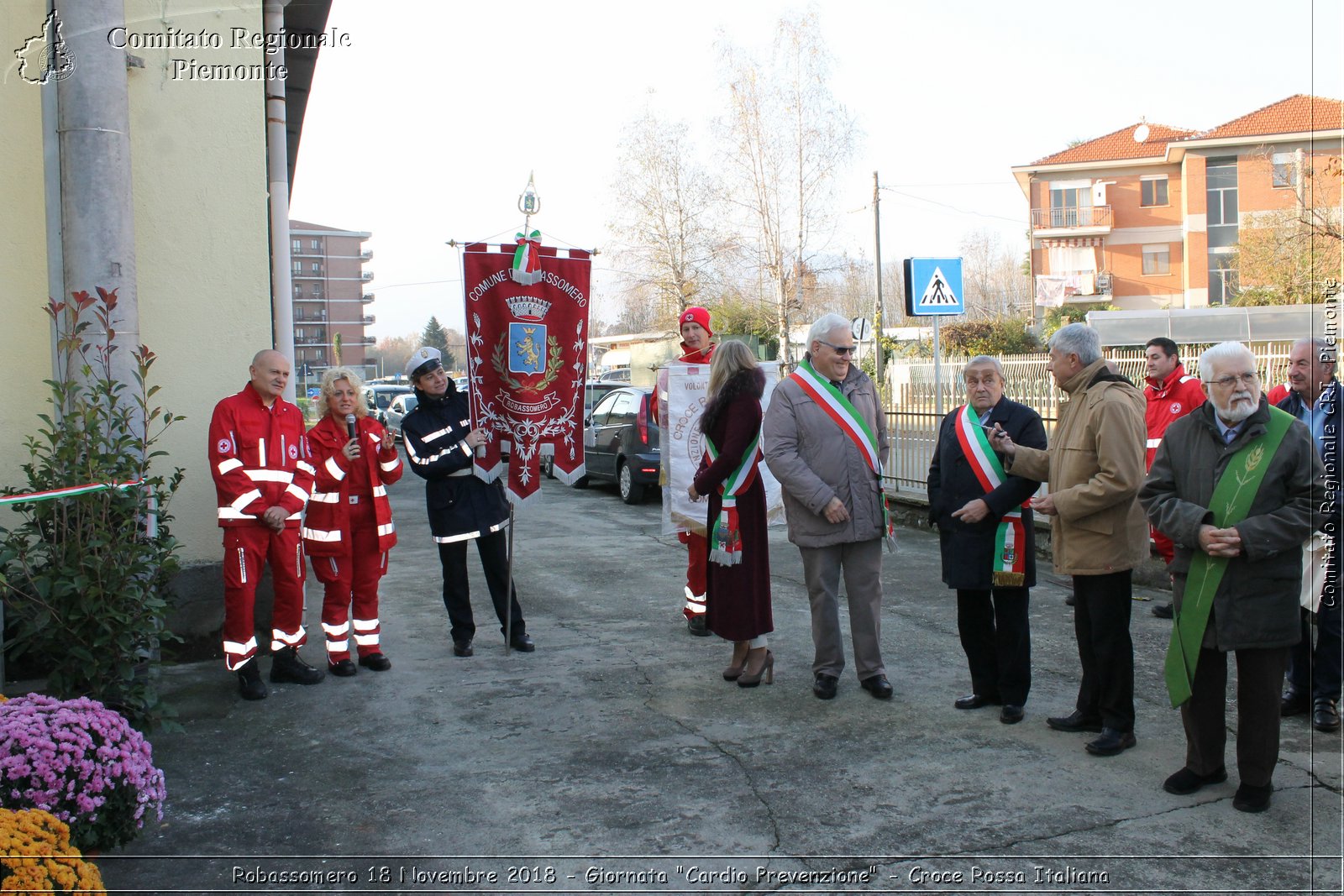 Robassomero 18 Novembre 2018 - Giornata "Cardio Prevenzione" - Croce Rossa Italiana- Comitato Regionale del Piemonte