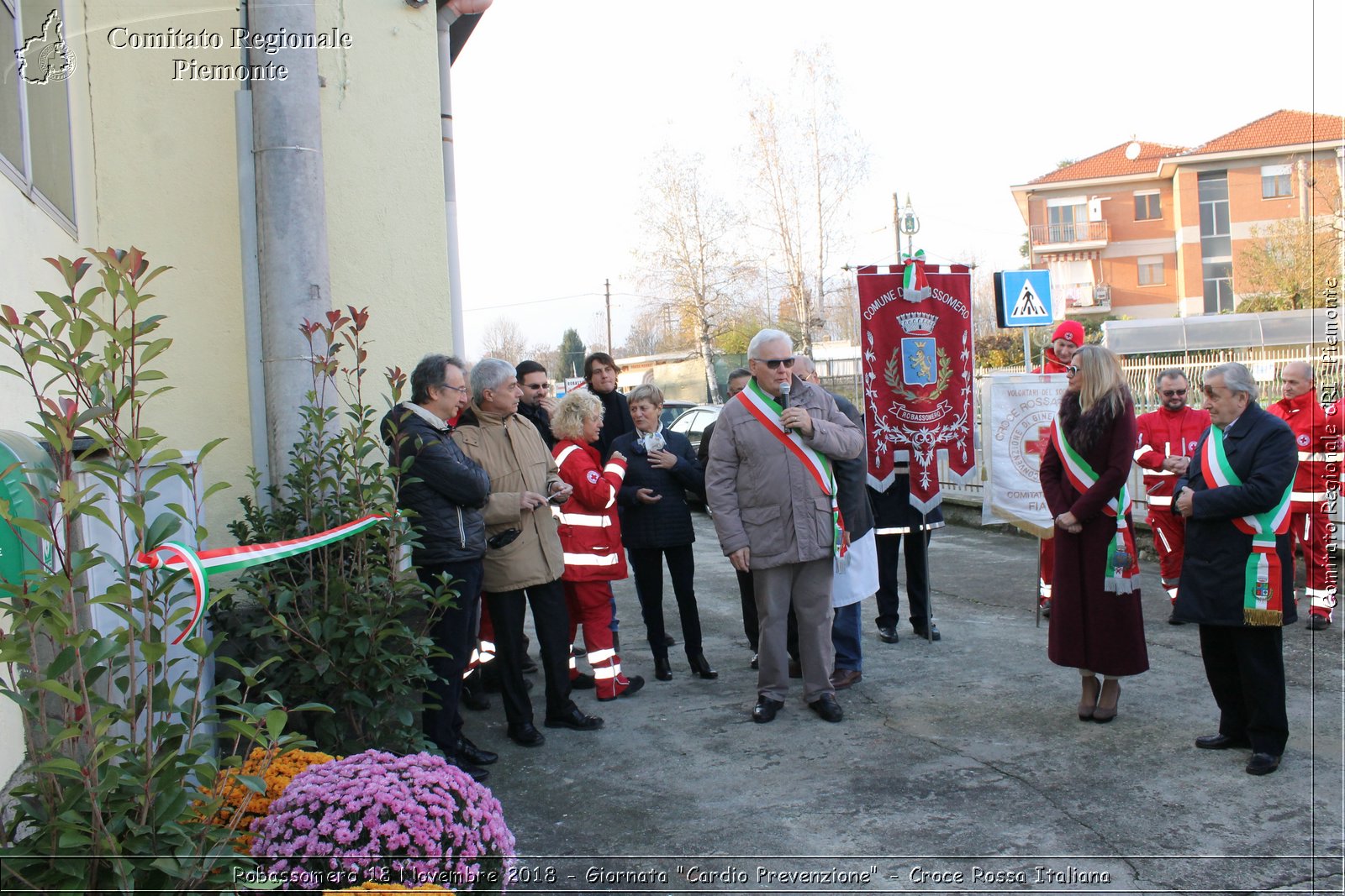 Robassomero 18 Novembre 2018 - Giornata "Cardio Prevenzione" - Croce Rossa Italiana- Comitato Regionale del Piemonte