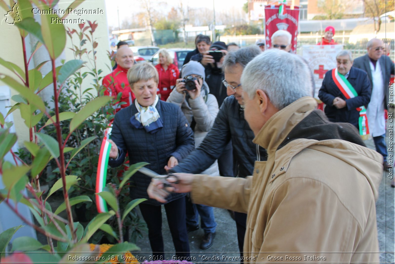 Robassomero 18 Novembre 2018 - Giornata "Cardio Prevenzione" - Croce Rossa Italiana- Comitato Regionale del Piemonte