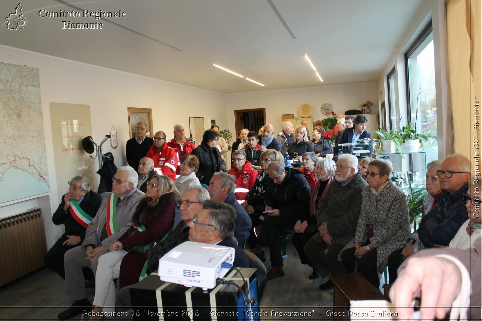 Robassomero 18 Novembre 2018 - Giornata "Cardio Prevenzione" - Croce Rossa Italiana- Comitato Regionale del Piemonte