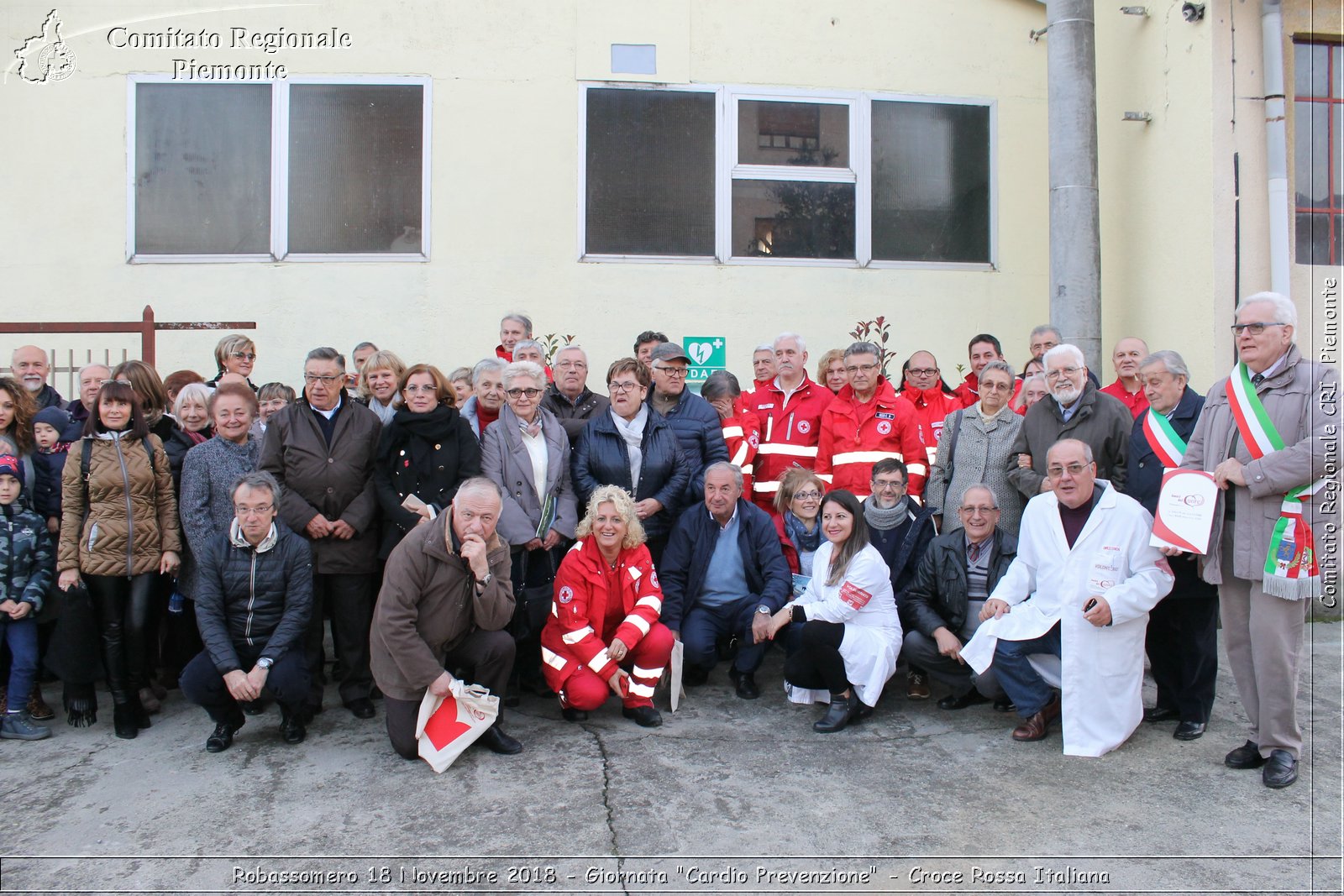 Robassomero 18 Novembre 2018 - Giornata "Cardio Prevenzione" - Croce Rossa Italiana- Comitato Regionale del Piemonte