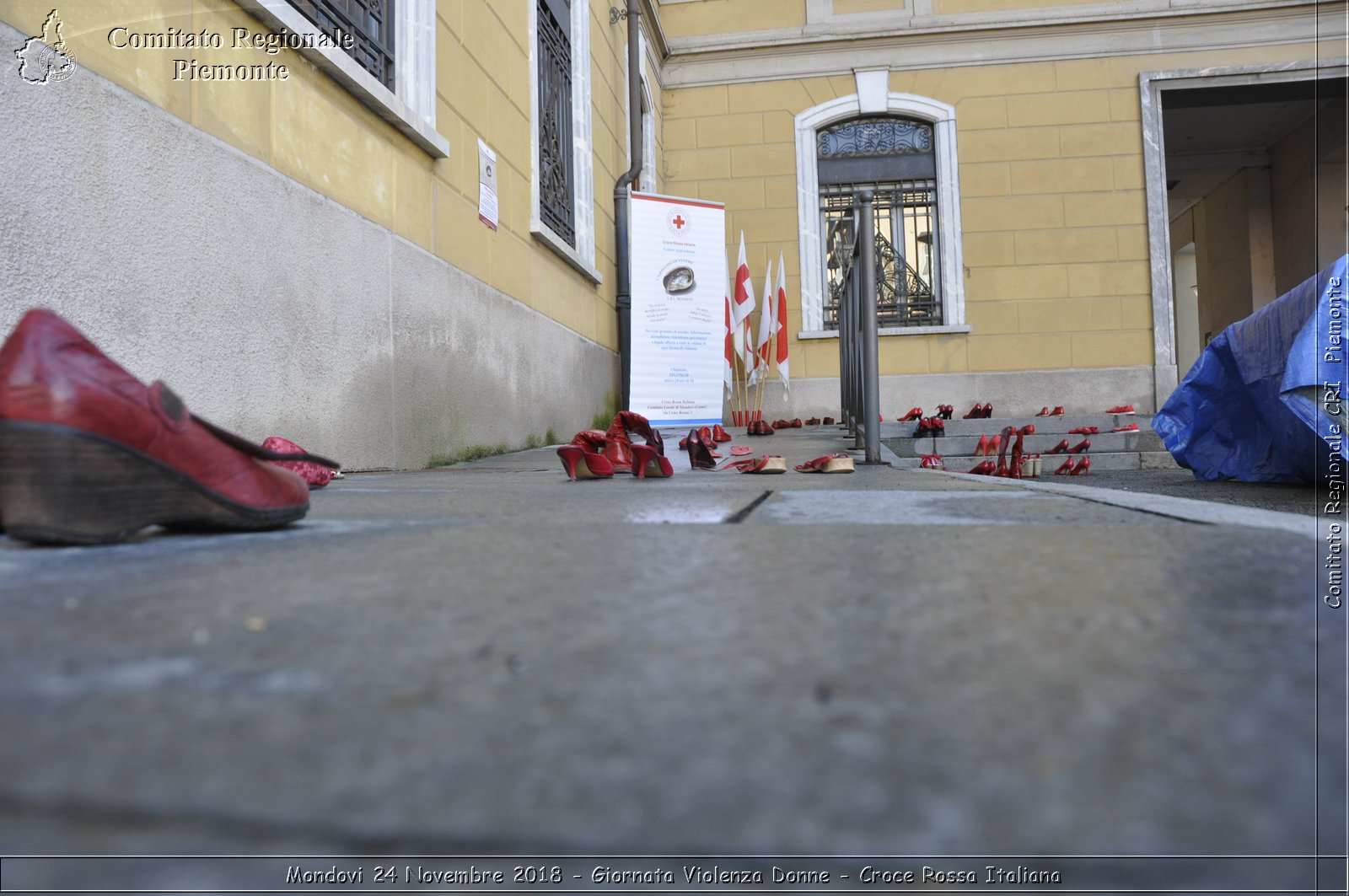 Mondovi 24 Novembre 2018 - Giornata Violenza Donne - Croce Rossa Italiana- Comitato Regionale del Piemonte