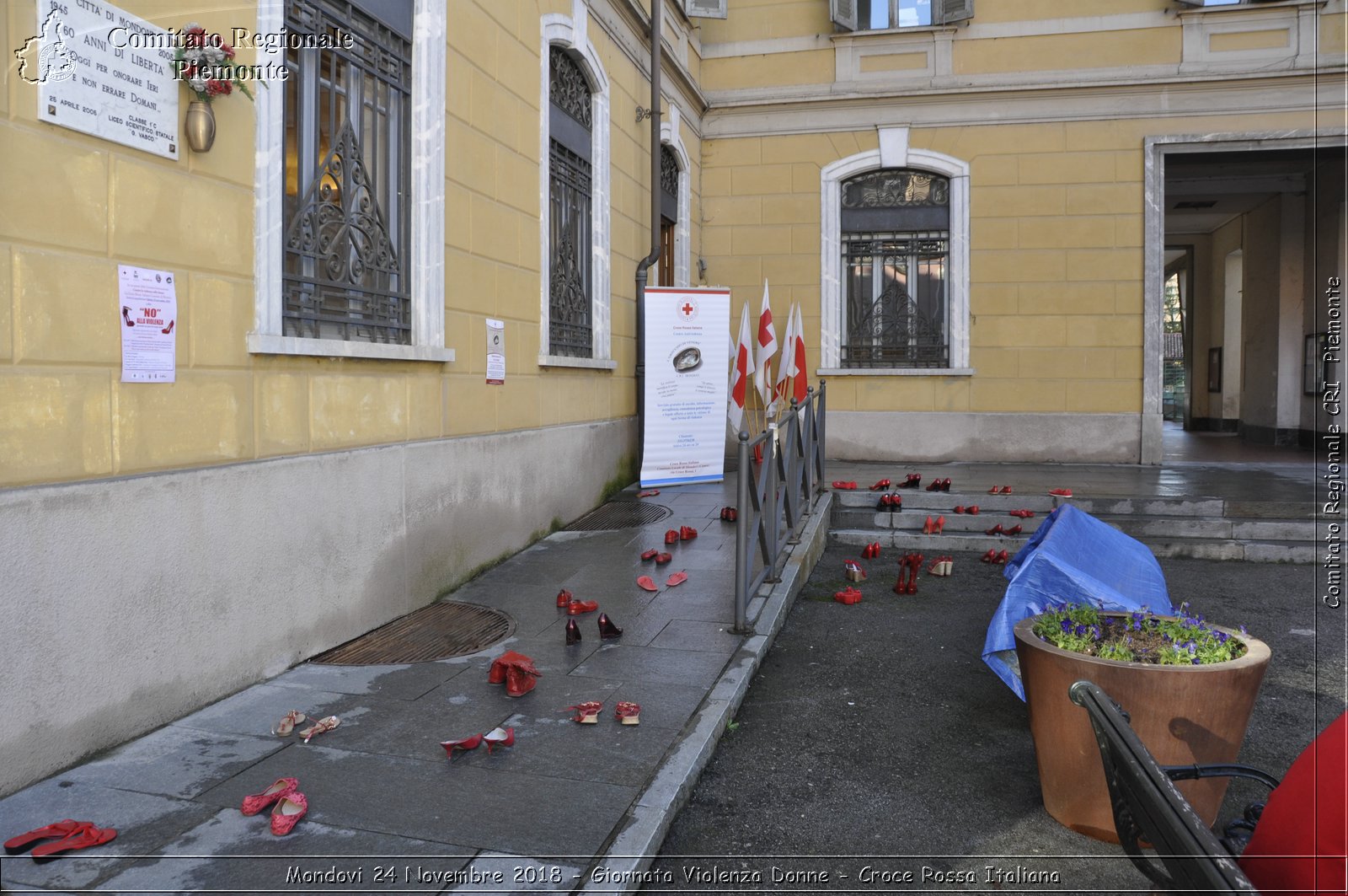 Mondovi 24 Novembre 2018 - Giornata Violenza Donne - Croce Rossa Italiana- Comitato Regionale del Piemonte