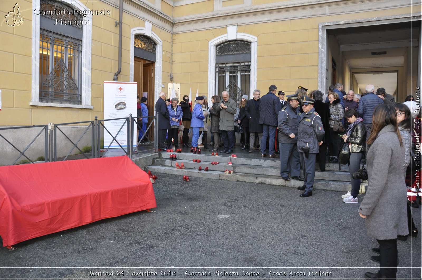 Mondovi 24 Novembre 2018 - Giornata Violenza Donne - Croce Rossa Italiana- Comitato Regionale del Piemonte