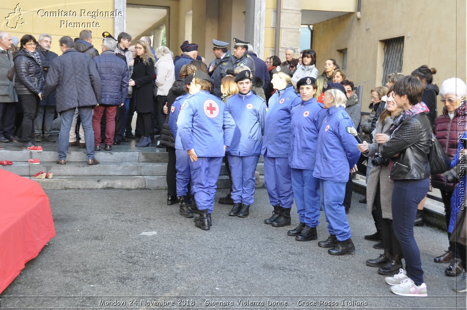 Mondovi 24 Novembre 2018 - Giornata Violenza Donne - Croce Rossa Italiana- Comitato Regionale del Piemonte