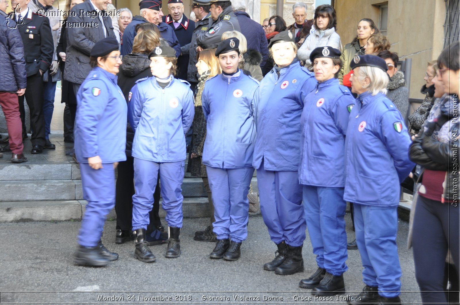 Mondovi 24 Novembre 2018 - Giornata Violenza Donne - Croce Rossa Italiana- Comitato Regionale del Piemonte