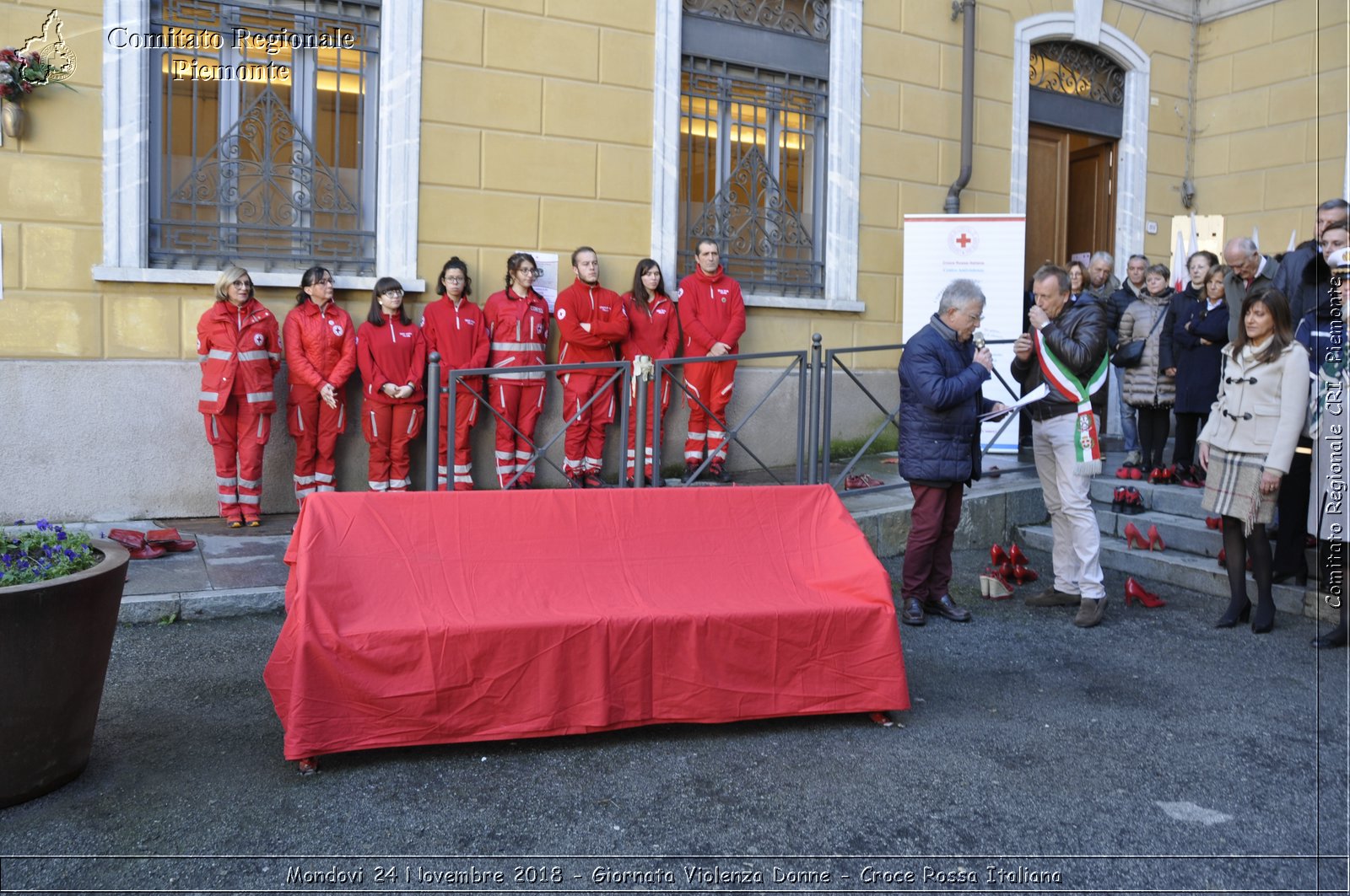 Mondovi 24 Novembre 2018 - Giornata Violenza Donne - Croce Rossa Italiana- Comitato Regionale del Piemonte