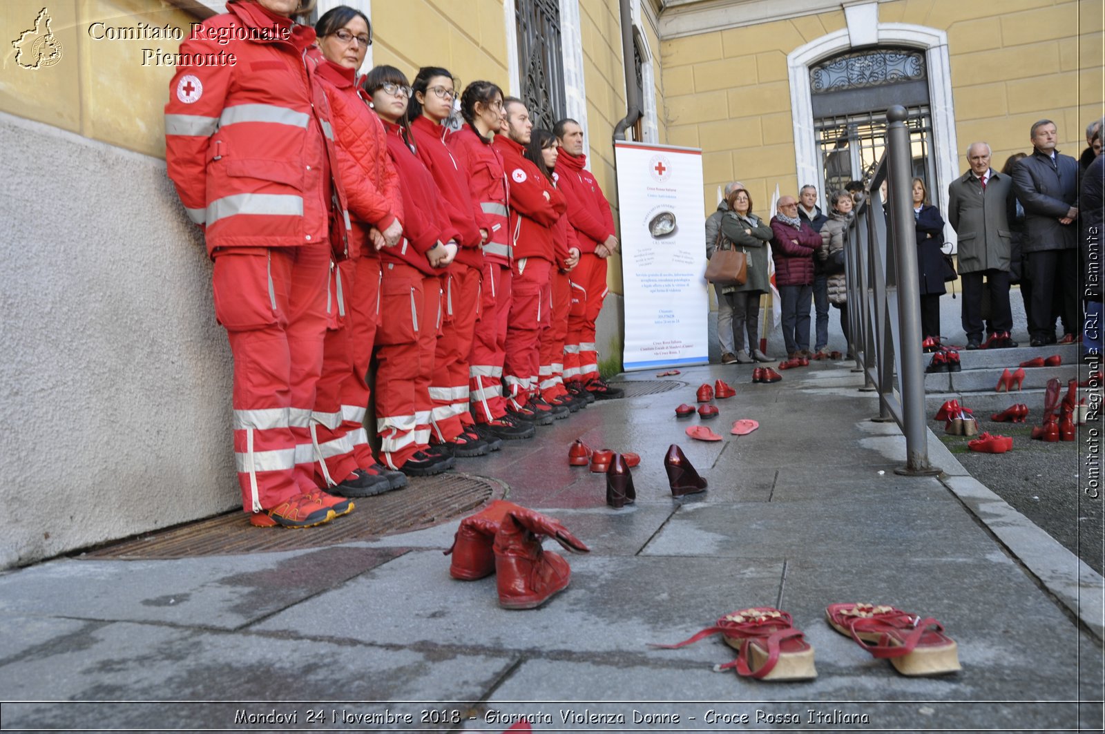 Mondovi 24 Novembre 2018 - Giornata Violenza Donne - Croce Rossa Italiana- Comitato Regionale del Piemonte