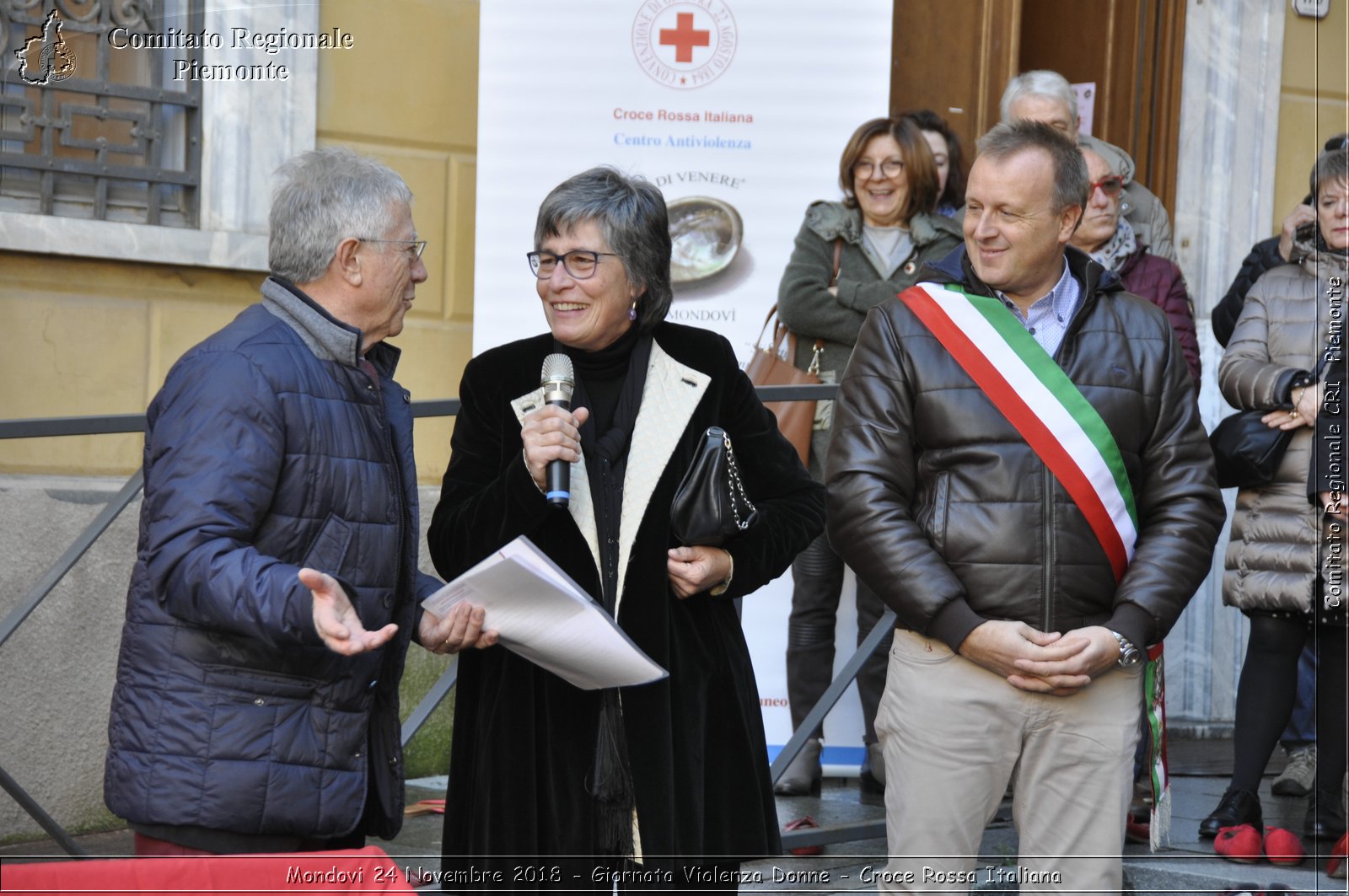 Mondovi 24 Novembre 2018 - Giornata Violenza Donne - Croce Rossa Italiana- Comitato Regionale del Piemonte