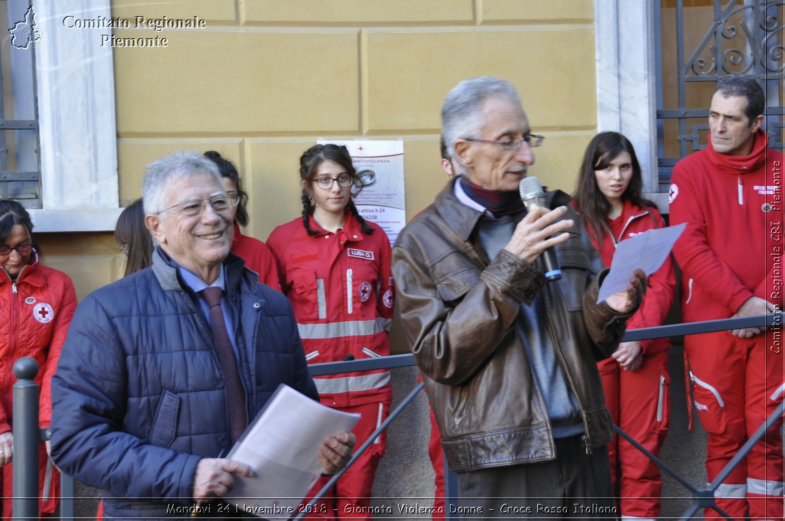 Mondovi 24 Novembre 2018 - Giornata Violenza Donne - Croce Rossa Italiana- Comitato Regionale del Piemonte