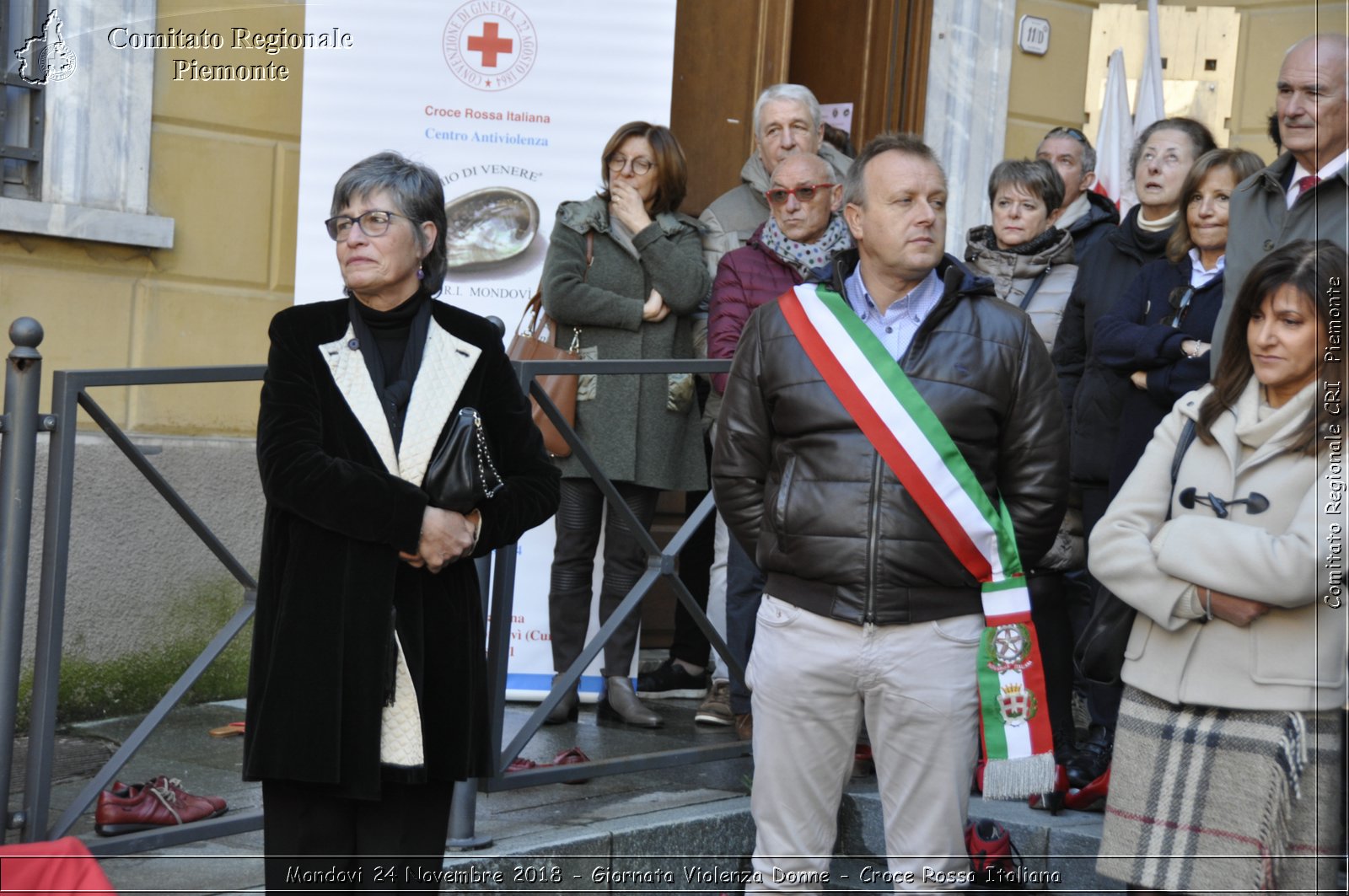 Mondovi 24 Novembre 2018 - Giornata Violenza Donne - Croce Rossa Italiana- Comitato Regionale del Piemonte