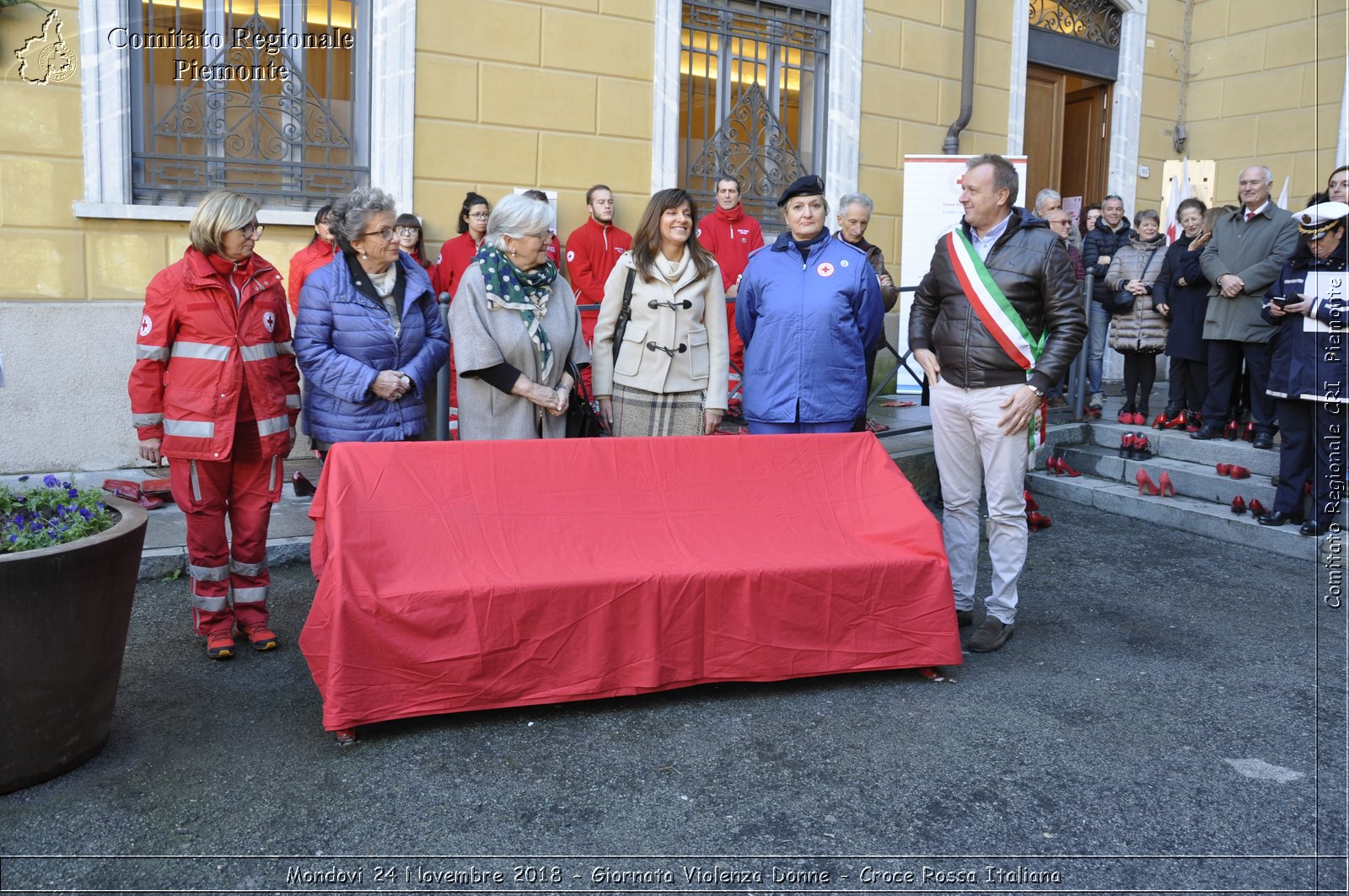 Mondovi 24 Novembre 2018 - Giornata Violenza Donne - Croce Rossa Italiana- Comitato Regionale del Piemonte