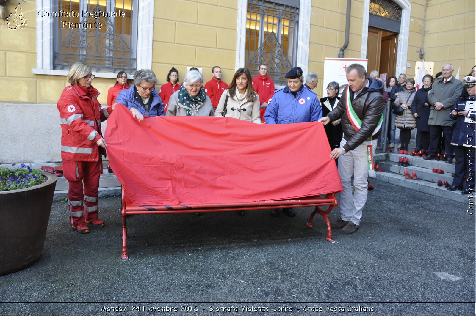 Mondovi 24 Novembre 2018 - Giornata Violenza Donne - Croce Rossa Italiana- Comitato Regionale del Piemonte