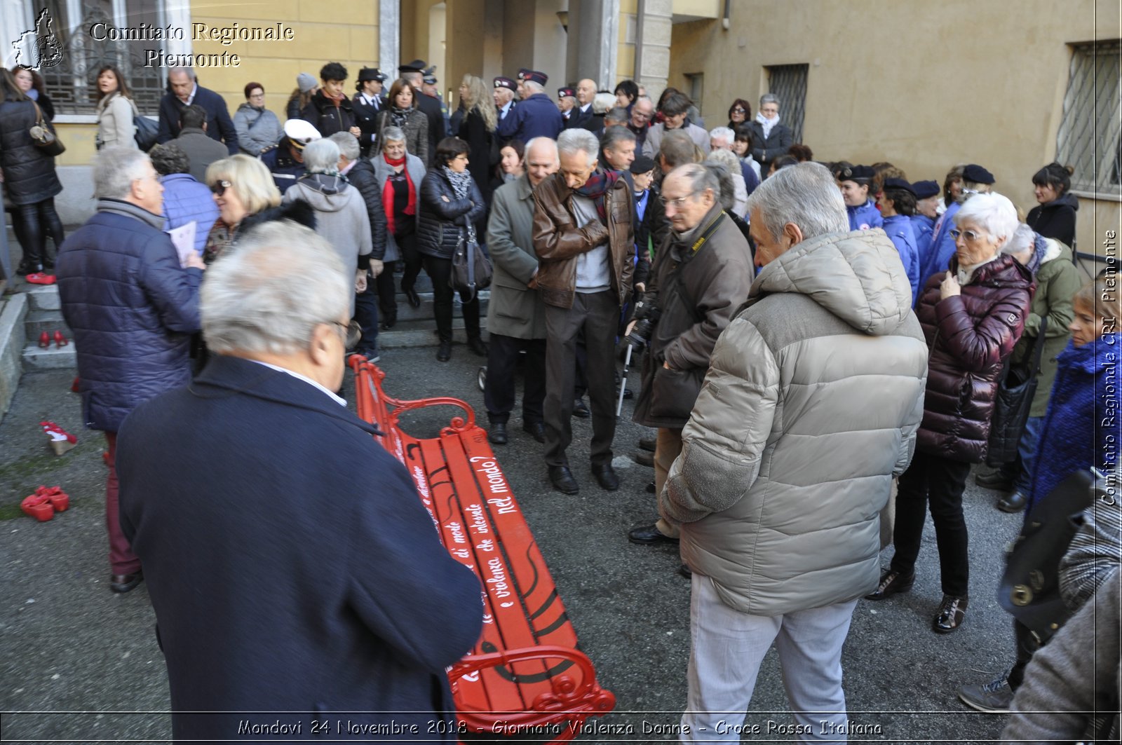 Mondovi 24 Novembre 2018 - Giornata Violenza Donne - Croce Rossa Italiana- Comitato Regionale del Piemonte