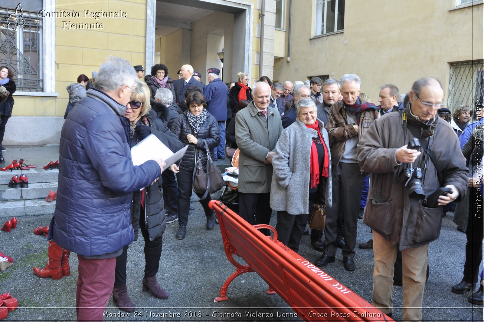 Mondovi 24 Novembre 2018 - Giornata Violenza Donne - Croce Rossa Italiana- Comitato Regionale del Piemonte