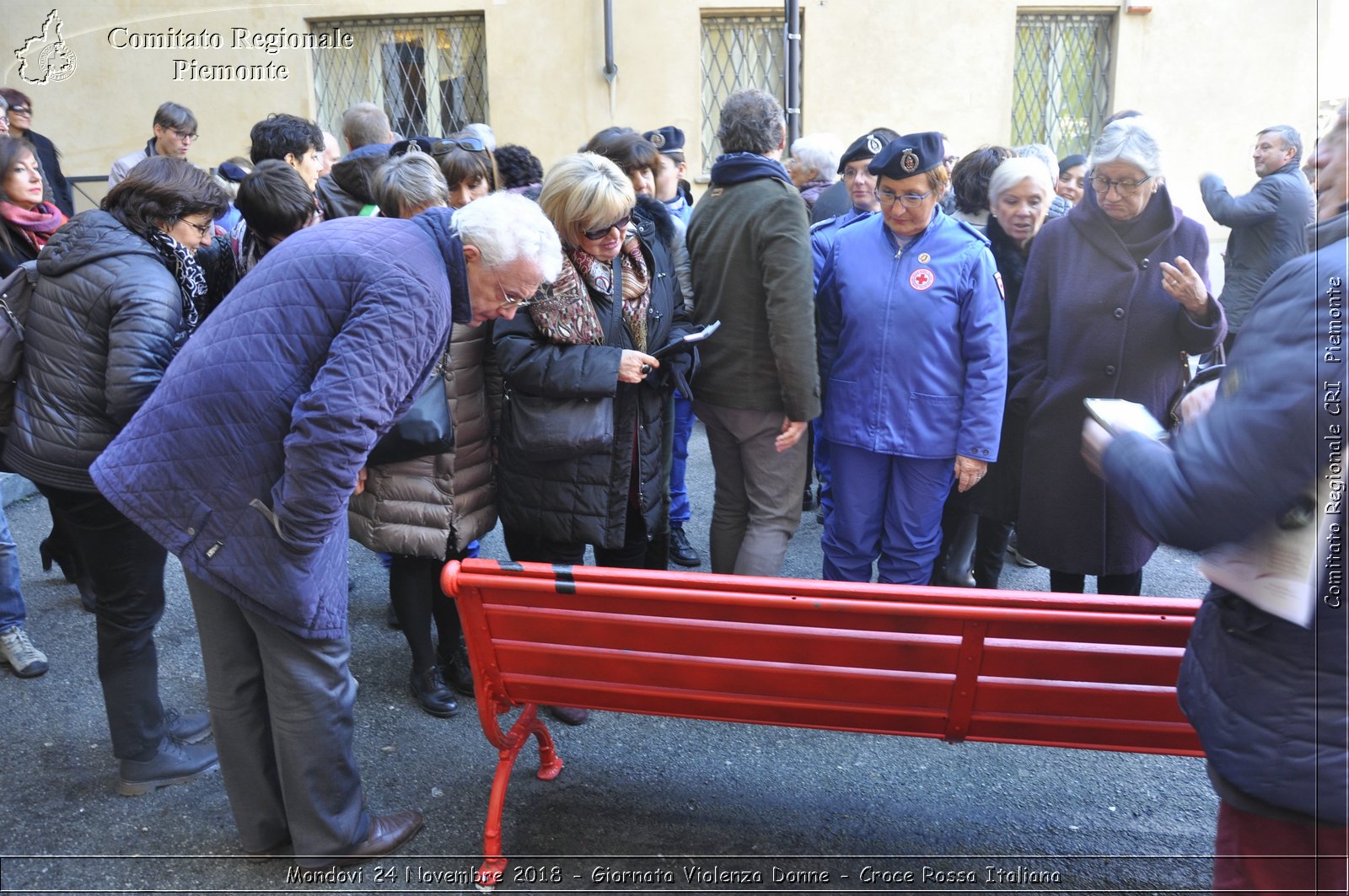 Mondovi 24 Novembre 2018 - Giornata Violenza Donne - Croce Rossa Italiana- Comitato Regionale del Piemonte