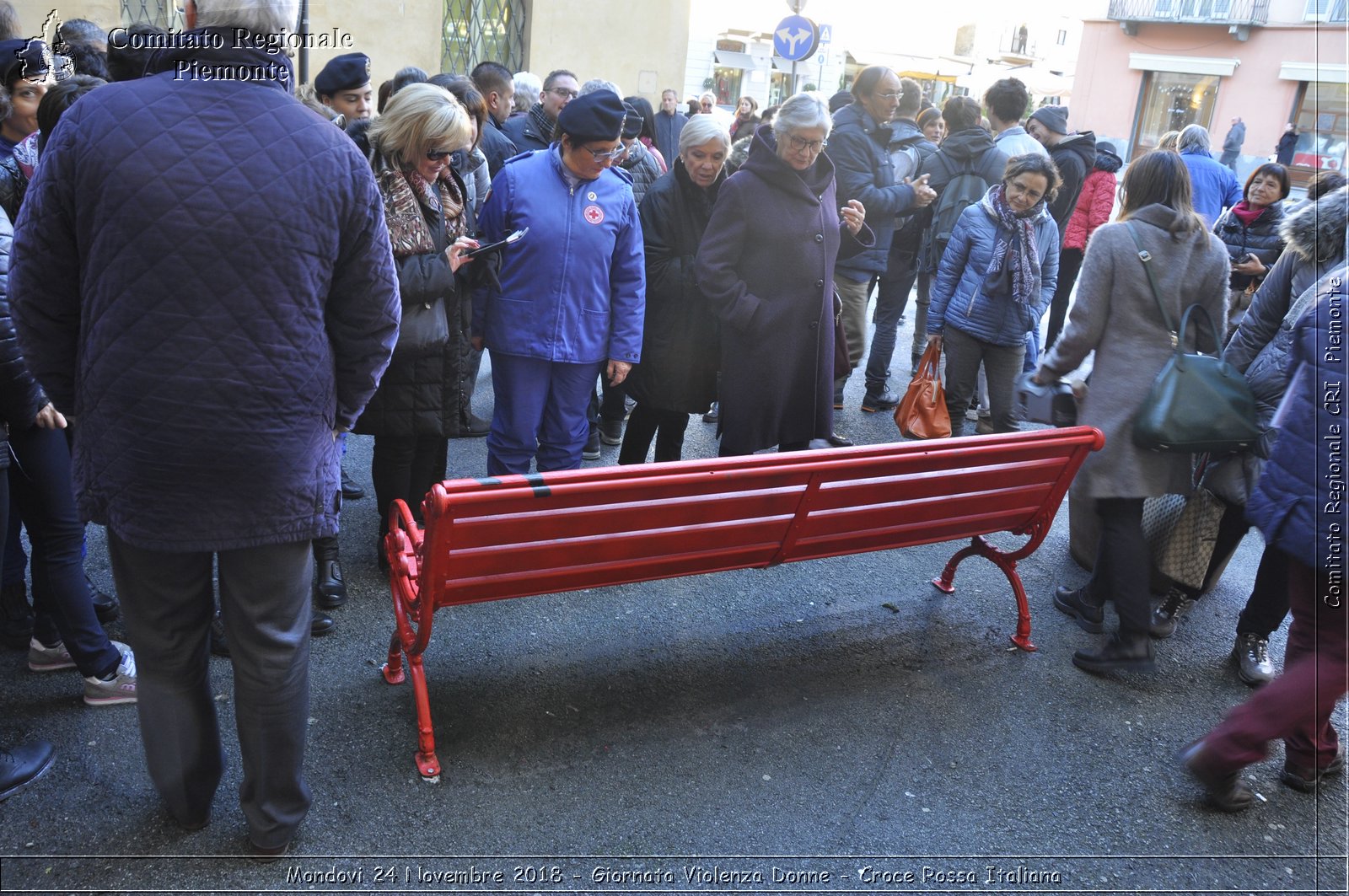 Mondovi 24 Novembre 2018 - Giornata Violenza Donne - Croce Rossa Italiana- Comitato Regionale del Piemonte