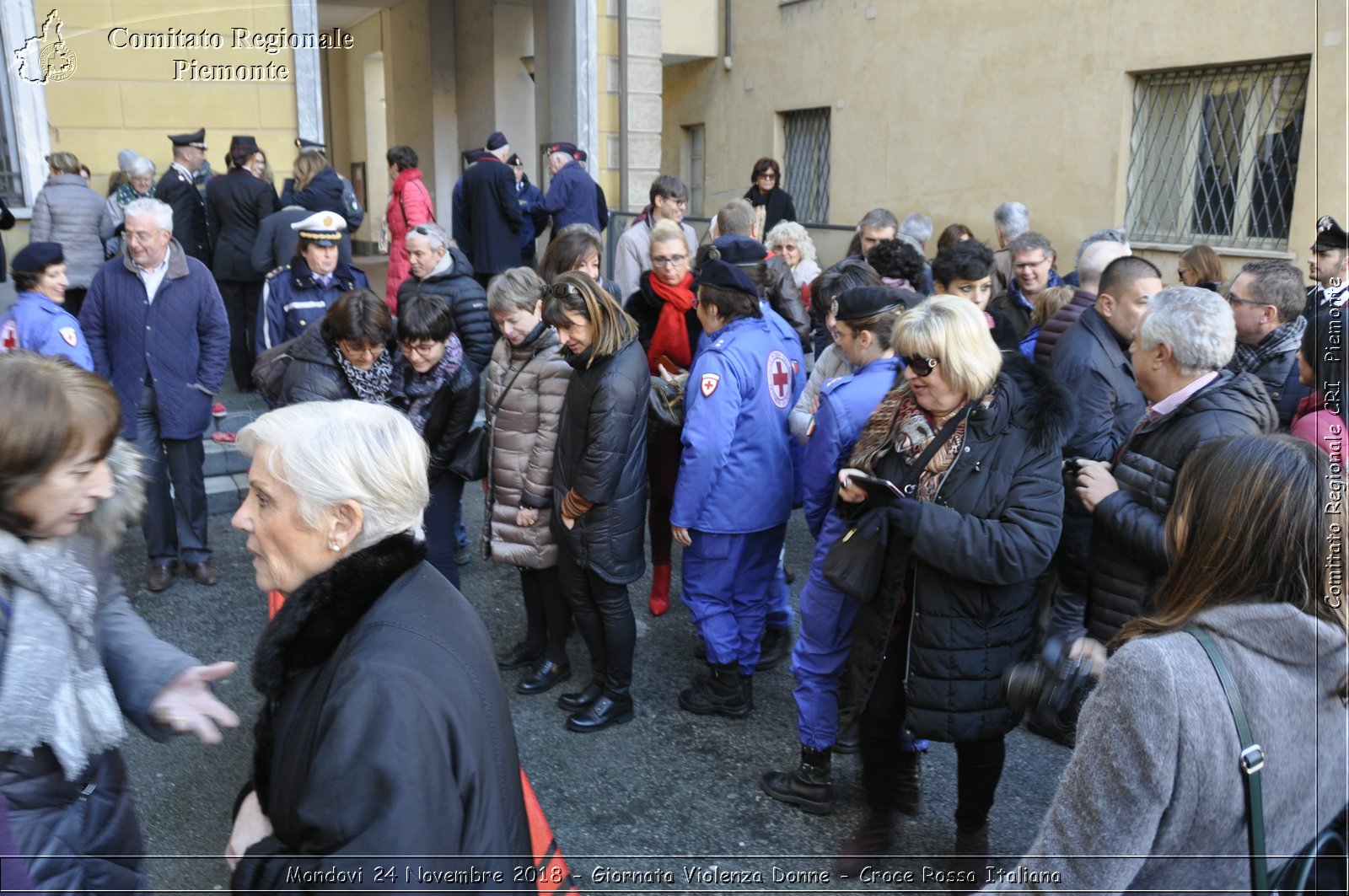 Mondovi 24 Novembre 2018 - Giornata Violenza Donne - Croce Rossa Italiana- Comitato Regionale del Piemonte