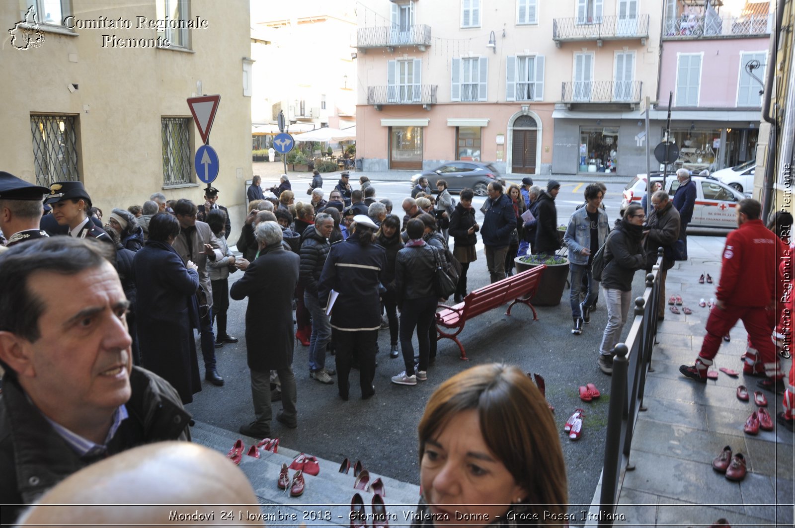 Mondovi 24 Novembre 2018 - Giornata Violenza Donne - Croce Rossa Italiana- Comitato Regionale del Piemonte