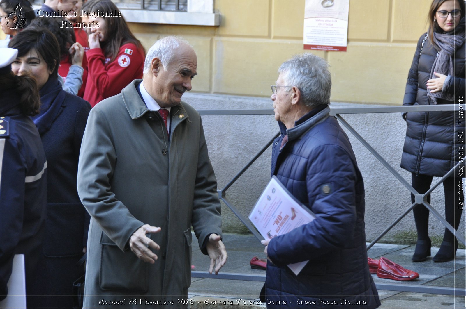 Mondovi 24 Novembre 2018 - Giornata Violenza Donne - Croce Rossa Italiana- Comitato Regionale del Piemonte