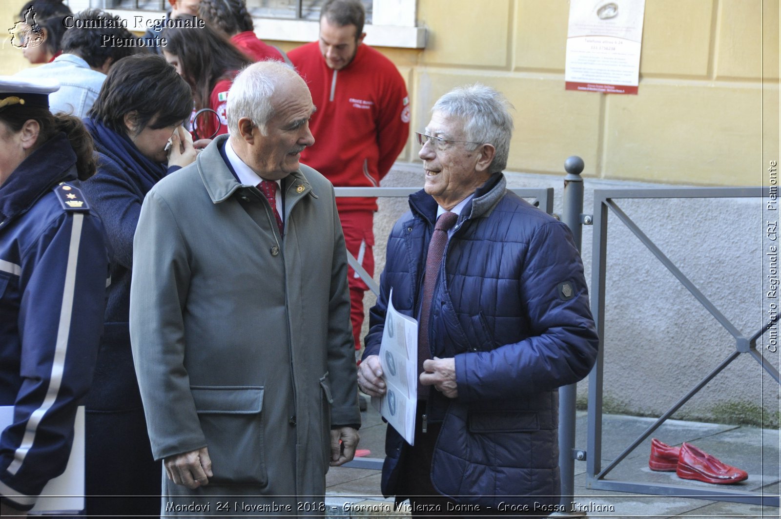 Mondovi 24 Novembre 2018 - Giornata Violenza Donne - Croce Rossa Italiana- Comitato Regionale del Piemonte