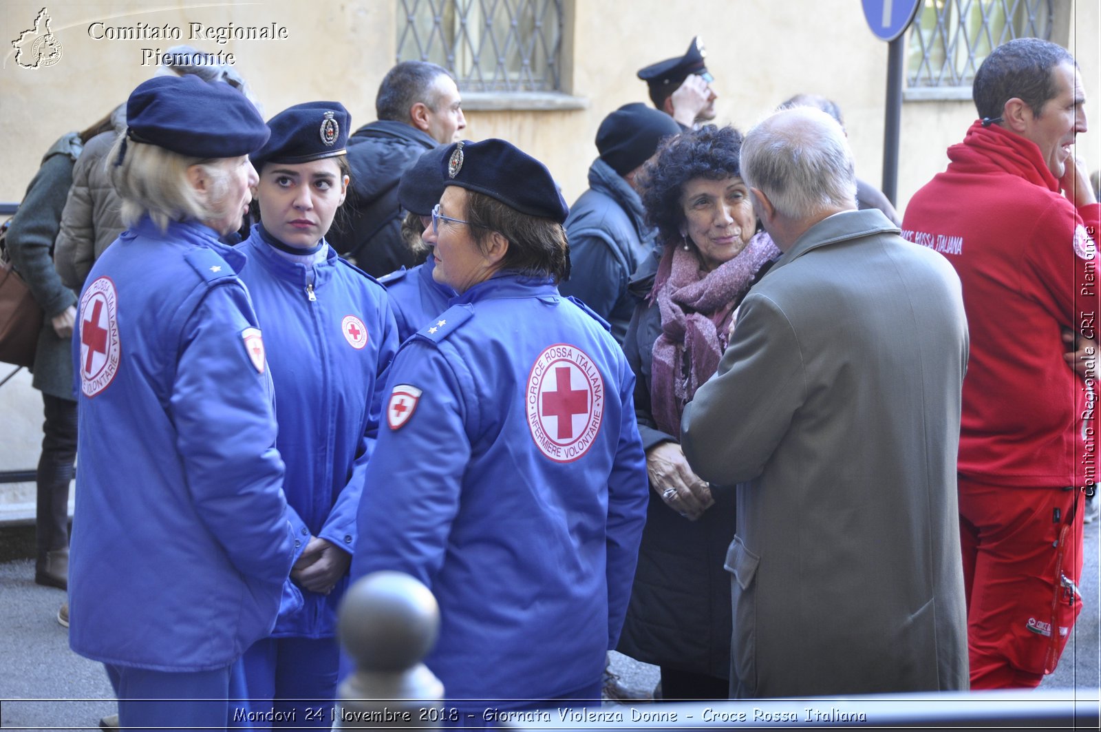 Mondovi 24 Novembre 2018 - Giornata Violenza Donne - Croce Rossa Italiana- Comitato Regionale del Piemonte