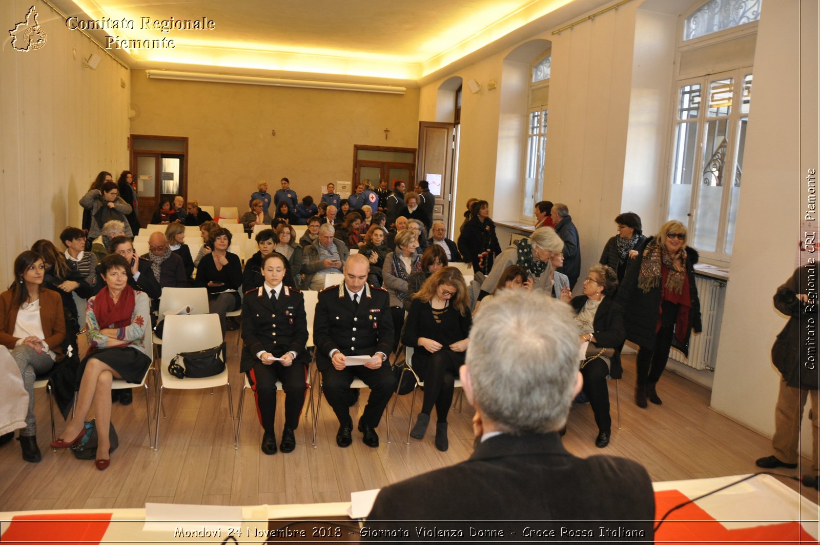 Mondovi 24 Novembre 2018 - Giornata Violenza Donne - Croce Rossa Italiana- Comitato Regionale del Piemonte