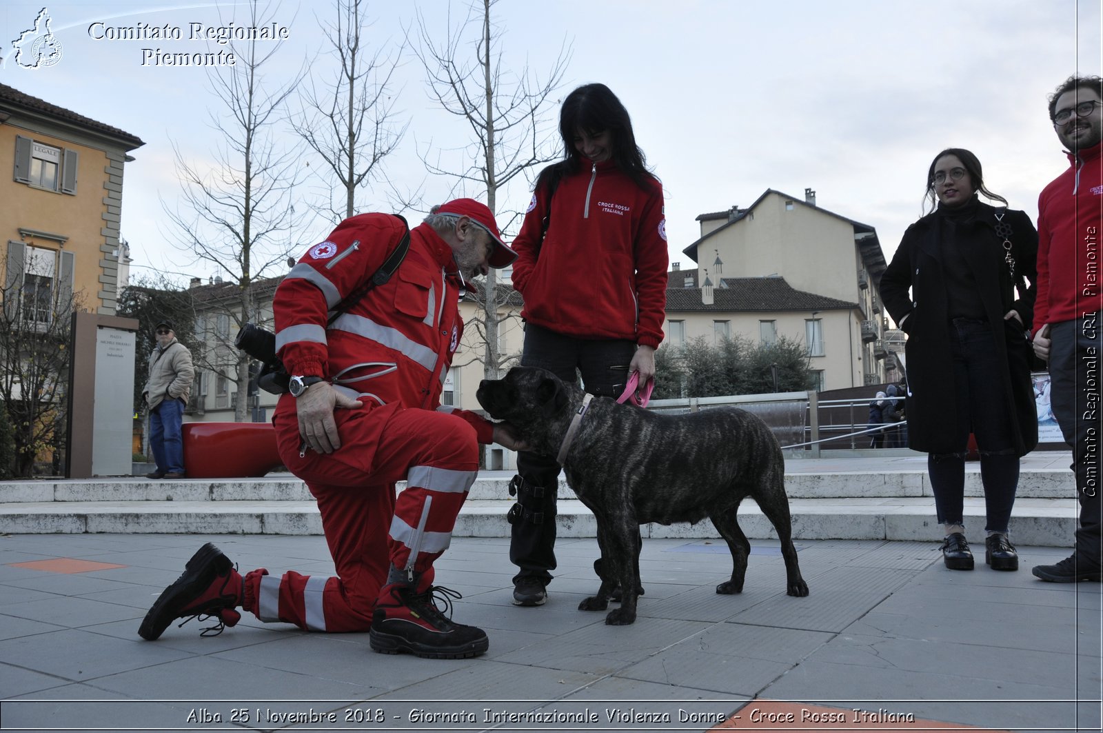 Alba 25 Novembre 2018 - Giornata Internazionale Violenza Donne - Croce Rossa Italiana- Comitato Regionale del Piemonte