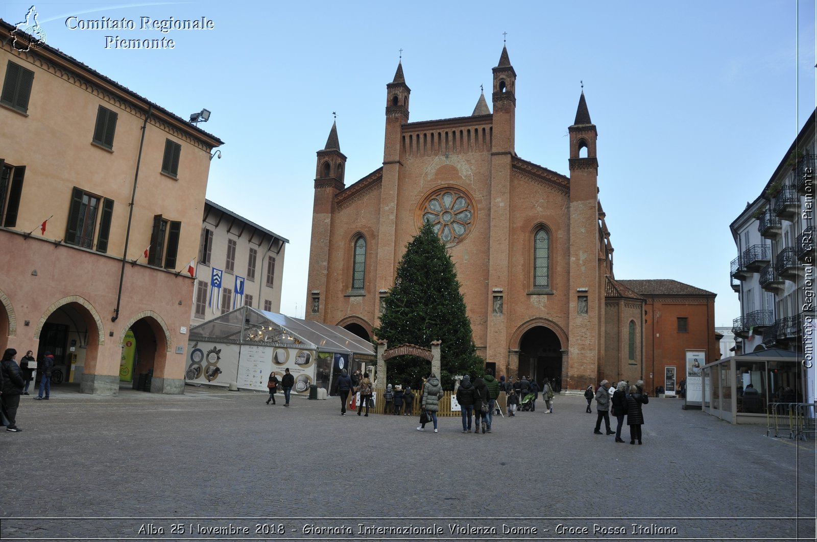 Alba 25 Novembre 2018 - Giornata Internazionale Violenza Donne - Croce Rossa Italiana- Comitato Regionale del Piemonte