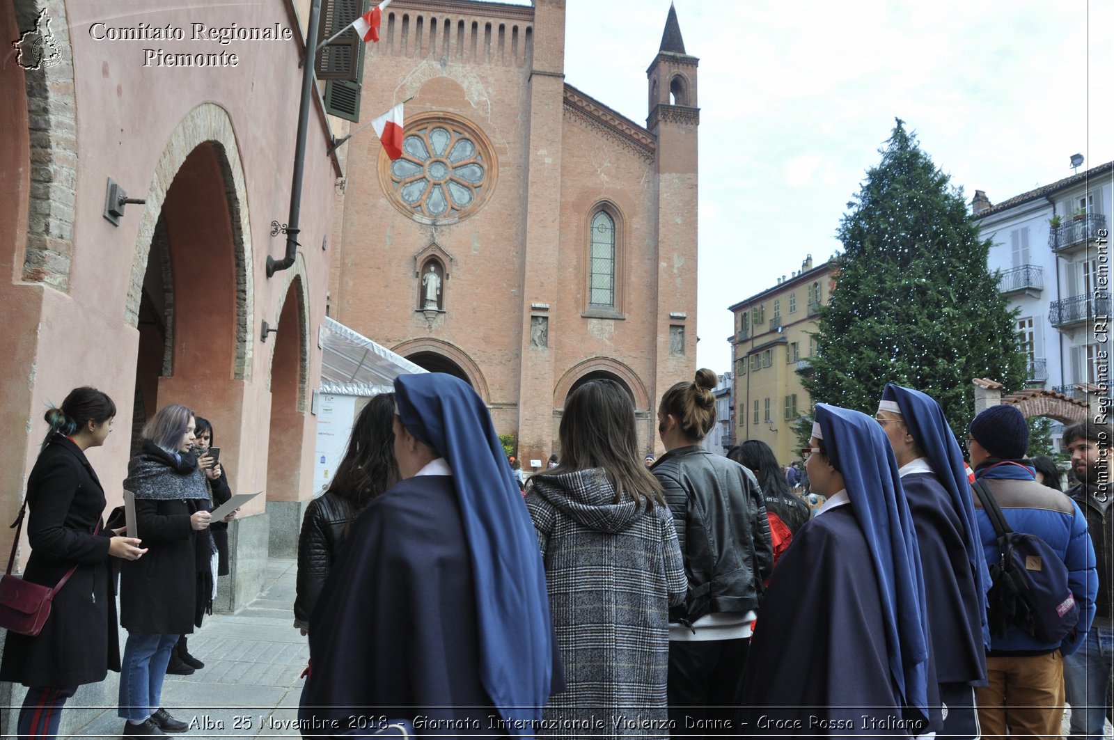 Alba 25 Novembre 2018 - Giornata Internazionale Violenza Donne - Croce Rossa Italiana- Comitato Regionale del Piemonte