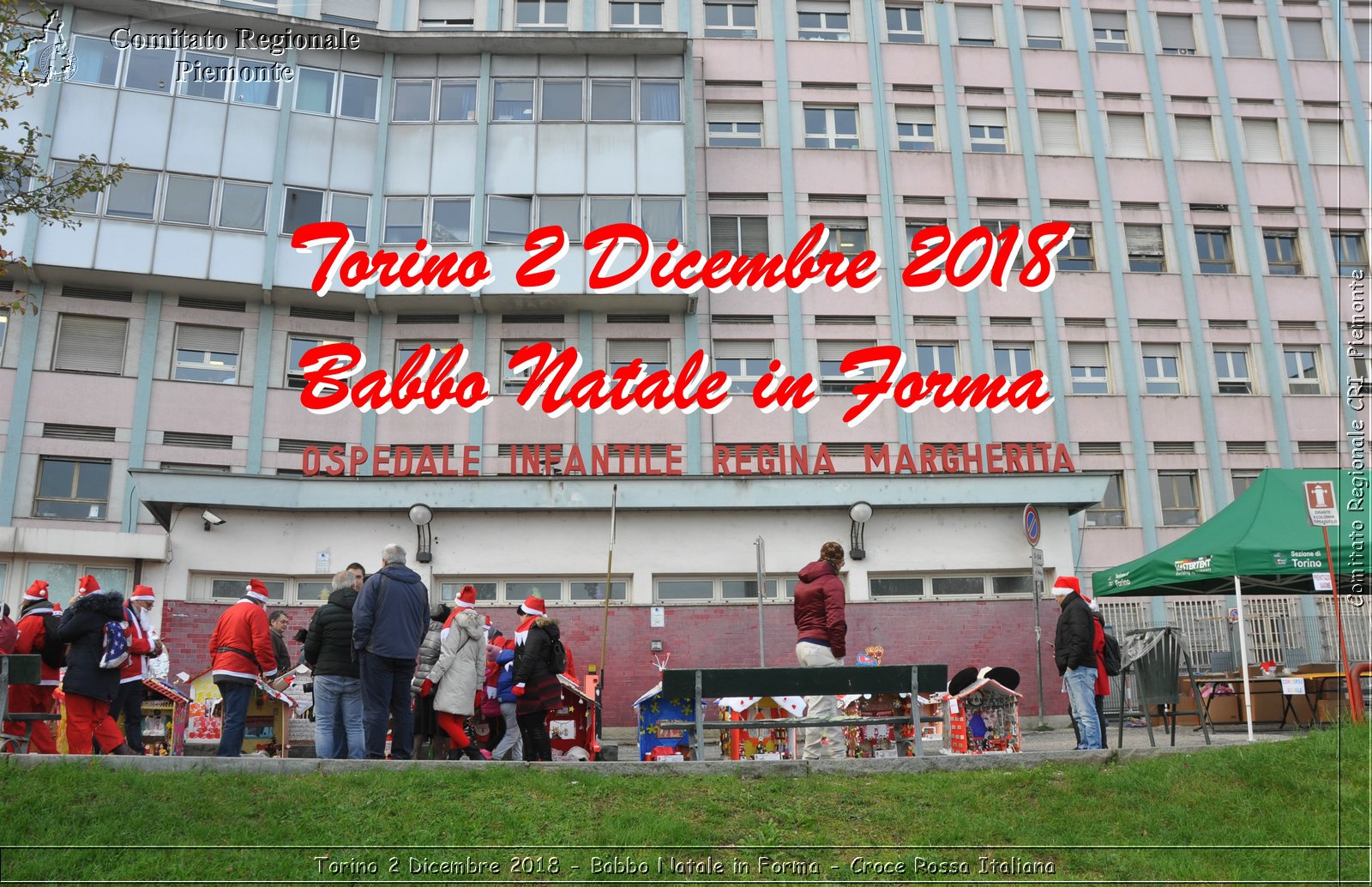 Torino 2 Dicembre 2018 - Babbo Natale in Forma - Croce Rossa Italiana- Comitato Regionale del Piemonte