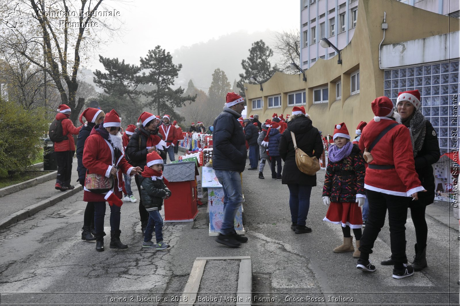 Torino 2 Dicembre 2018 - Babbo Natale in Forma - Croce Rossa Italiana- Comitato Regionale del Piemonte