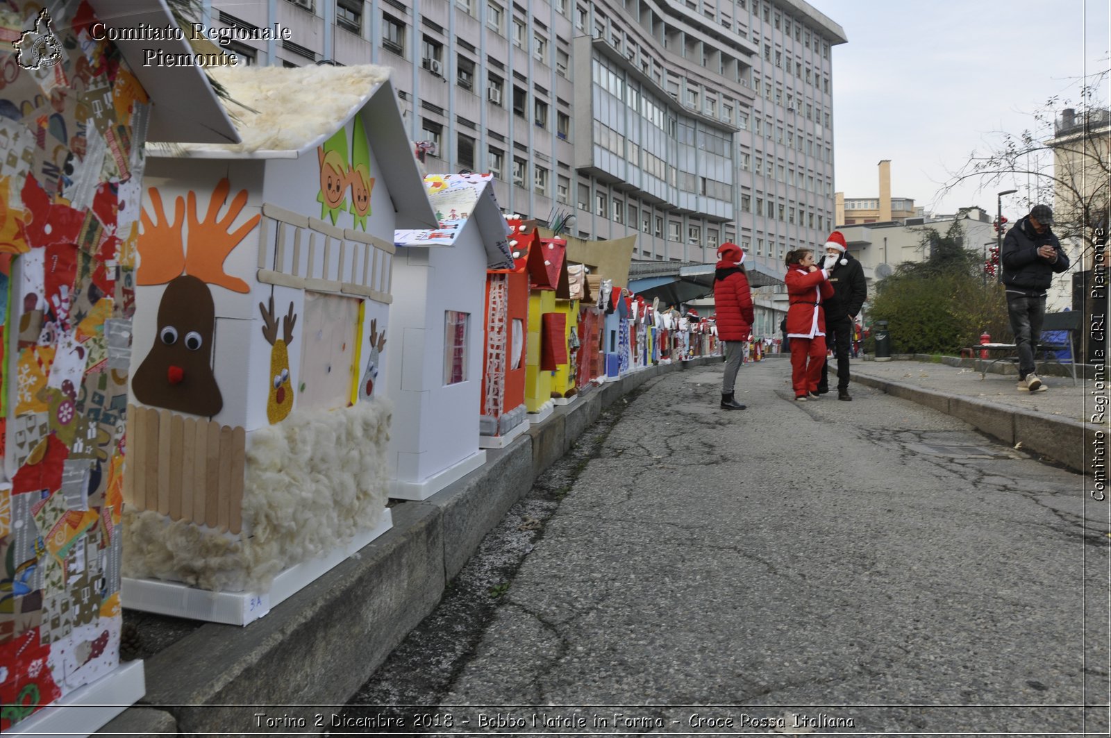 Torino 2 Dicembre 2018 - Babbo Natale in Forma - Croce Rossa Italiana- Comitato Regionale del Piemonte