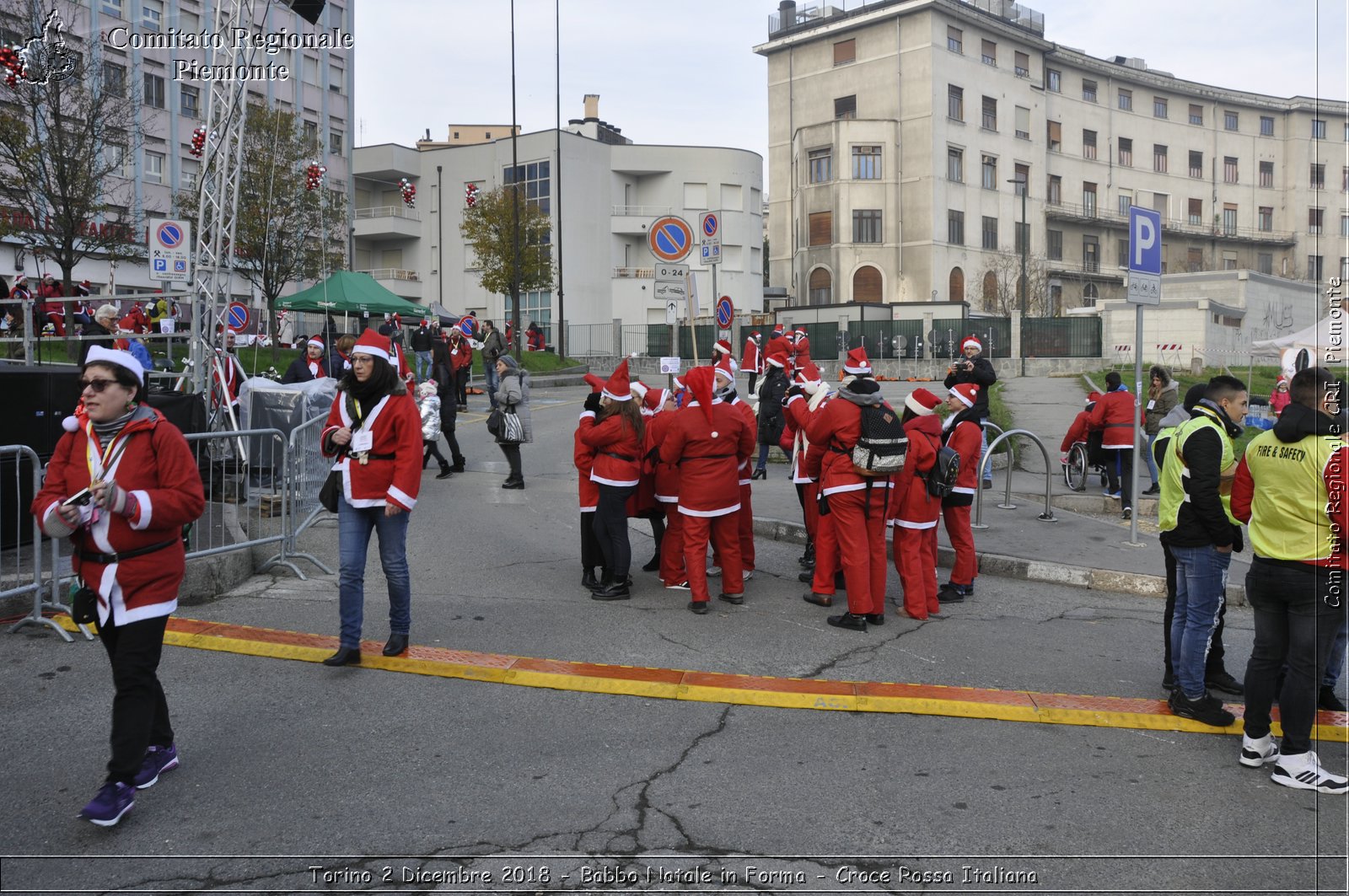 Torino 2 Dicembre 2018 - Babbo Natale in Forma - Croce Rossa Italiana- Comitato Regionale del Piemonte