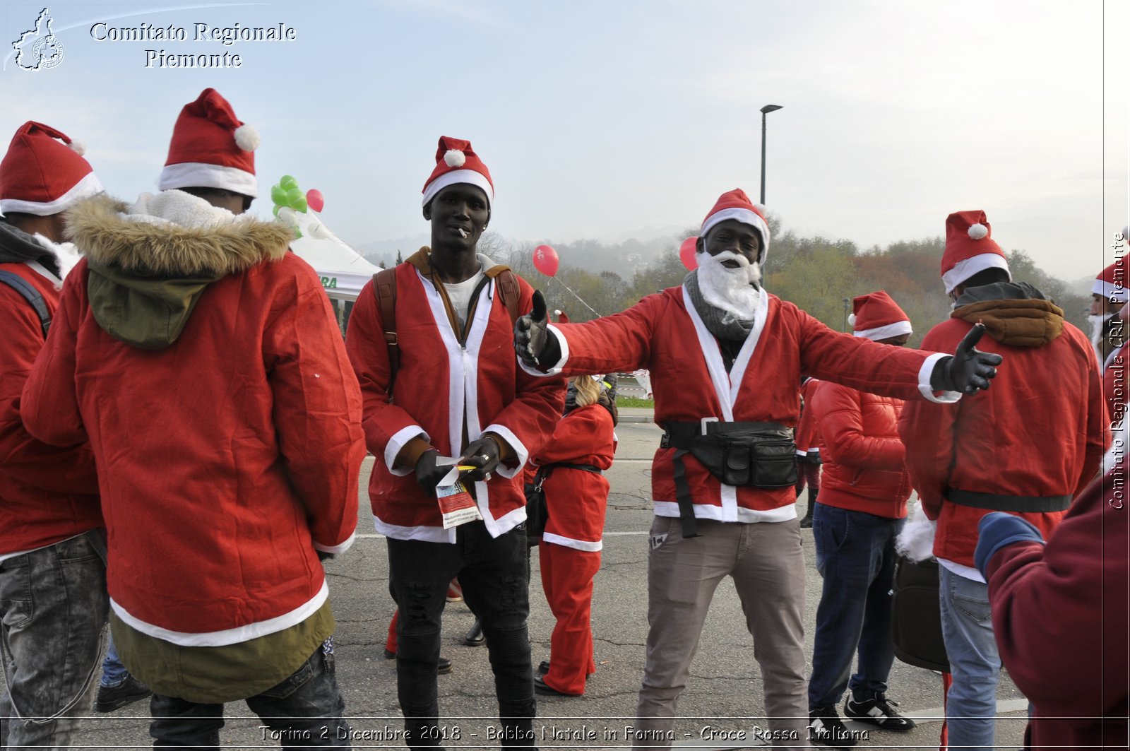 Torino 2 Dicembre 2018 - Babbo Natale in Forma - Croce Rossa Italiana- Comitato Regionale del Piemonte