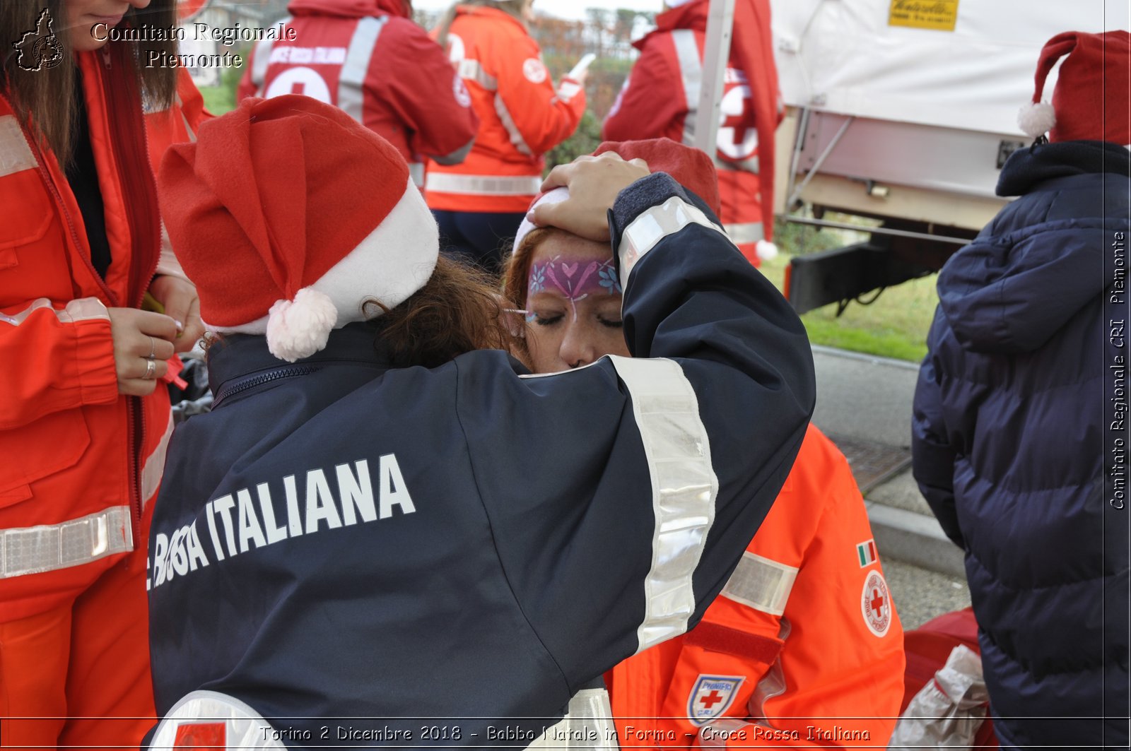 Torino 2 Dicembre 2018 - Babbo Natale in Forma - Croce Rossa Italiana- Comitato Regionale del Piemonte