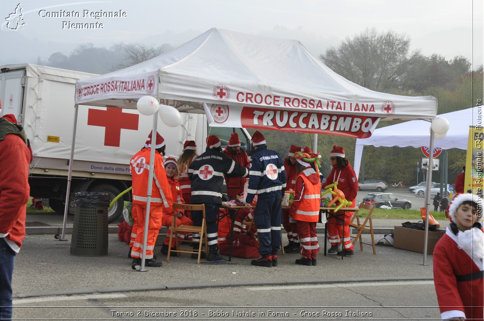 Torino 2 Dicembre 2018 - Babbo Natale in Forma - Croce Rossa Italiana- Comitato Regionale del Piemonte