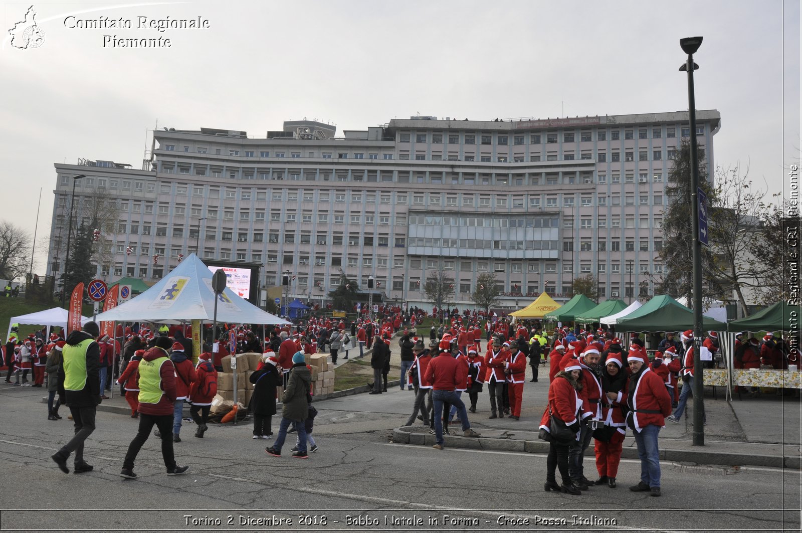 Torino 2 Dicembre 2018 - Babbo Natale in Forma - Croce Rossa Italiana- Comitato Regionale del Piemonte