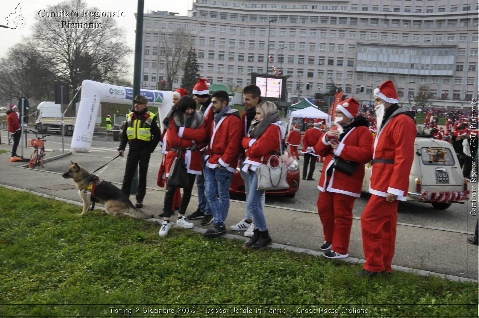 Torino 2 Dicembre 2018 - Babbo Natale in Forma - Croce Rossa Italiana- Comitato Regionale del Piemonte