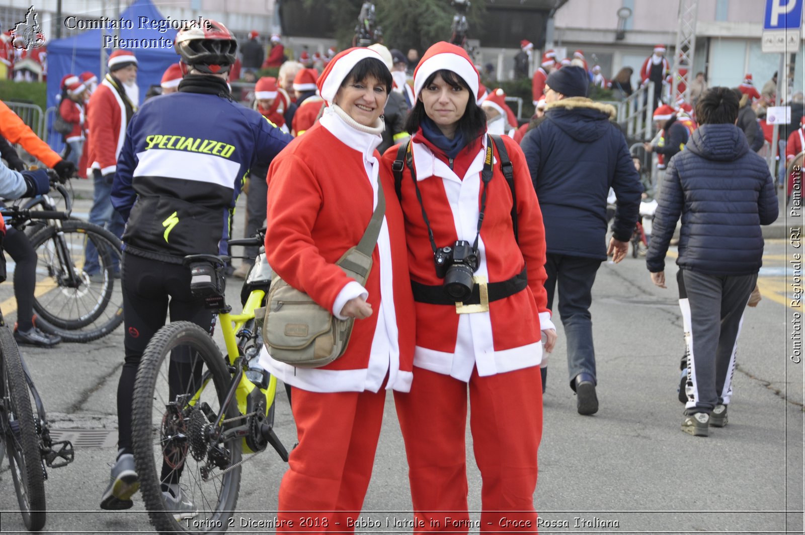 Torino 2 Dicembre 2018 - Babbo Natale in Forma - Croce Rossa Italiana- Comitato Regionale del Piemonte