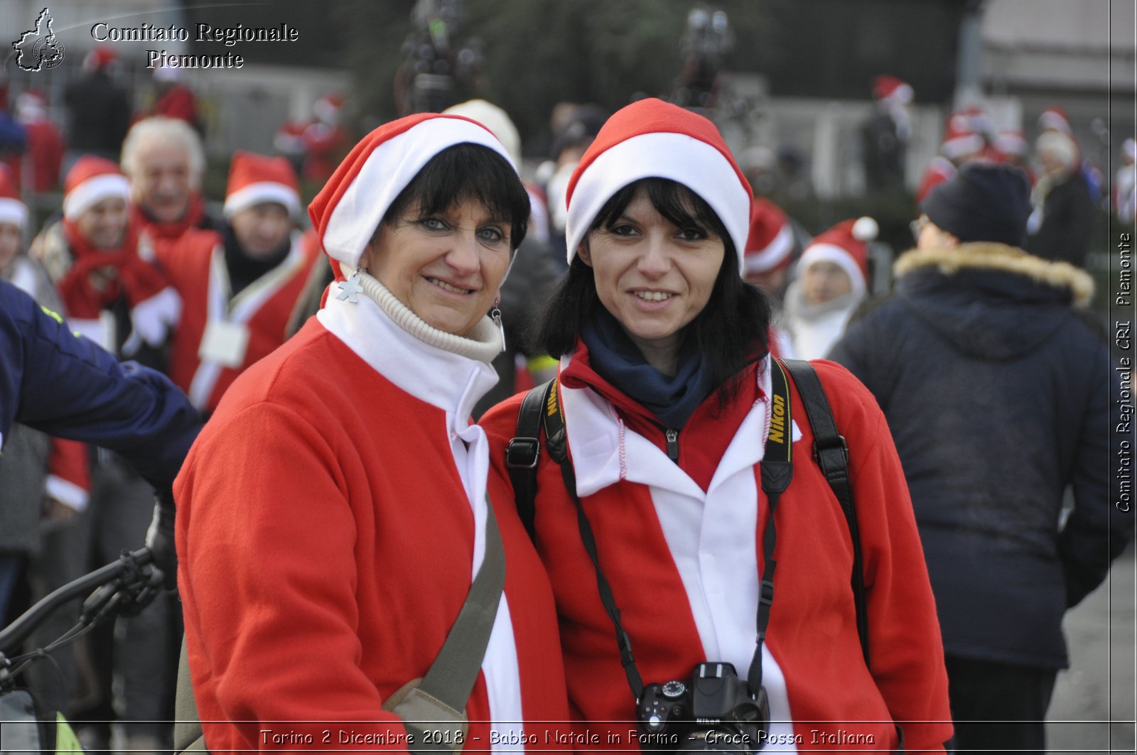 Torino 2 Dicembre 2018 - Babbo Natale in Forma - Croce Rossa Italiana- Comitato Regionale del Piemonte