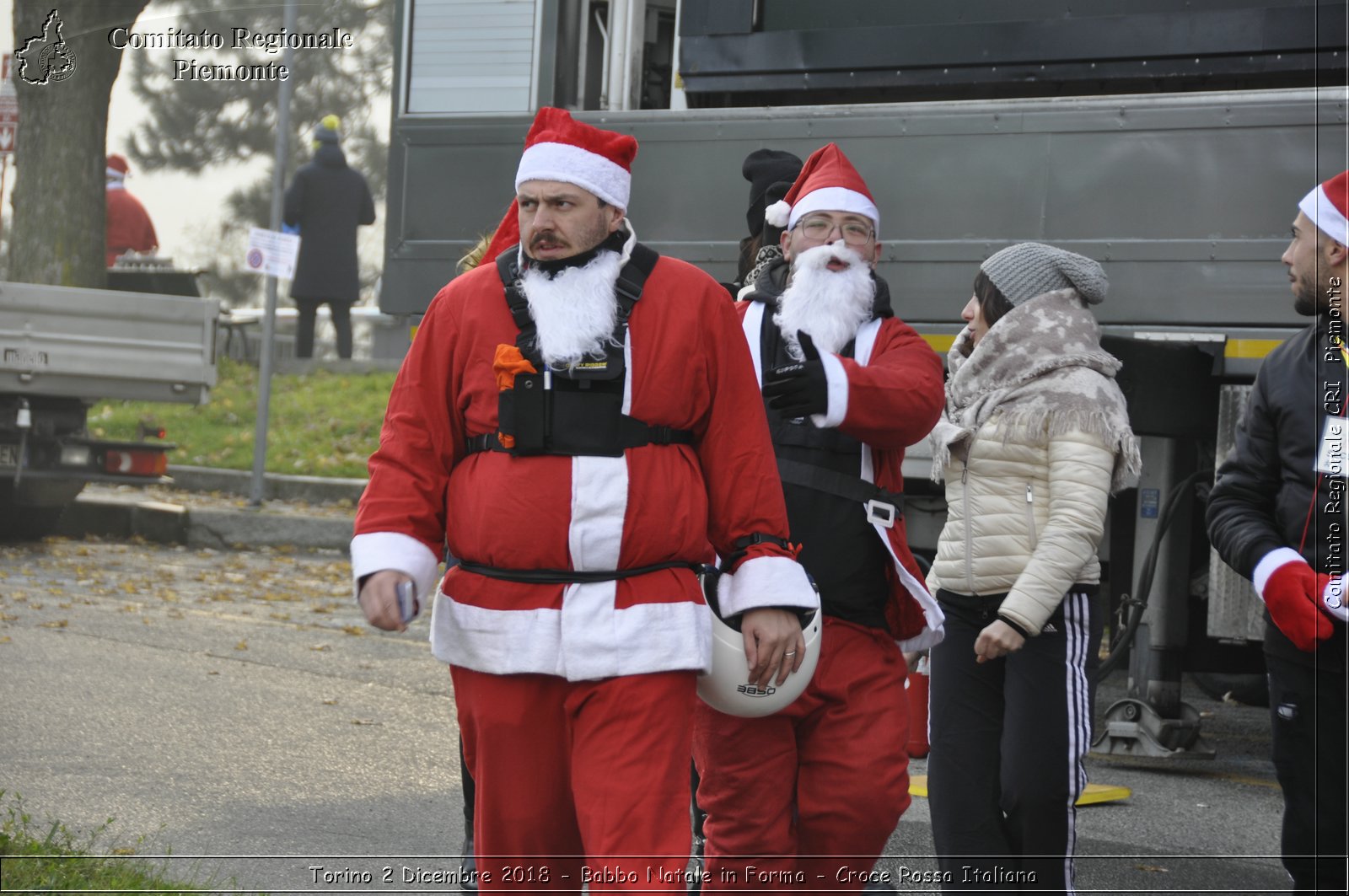 Torino 2 Dicembre 2018 - Babbo Natale in Forma - Croce Rossa Italiana- Comitato Regionale del Piemonte