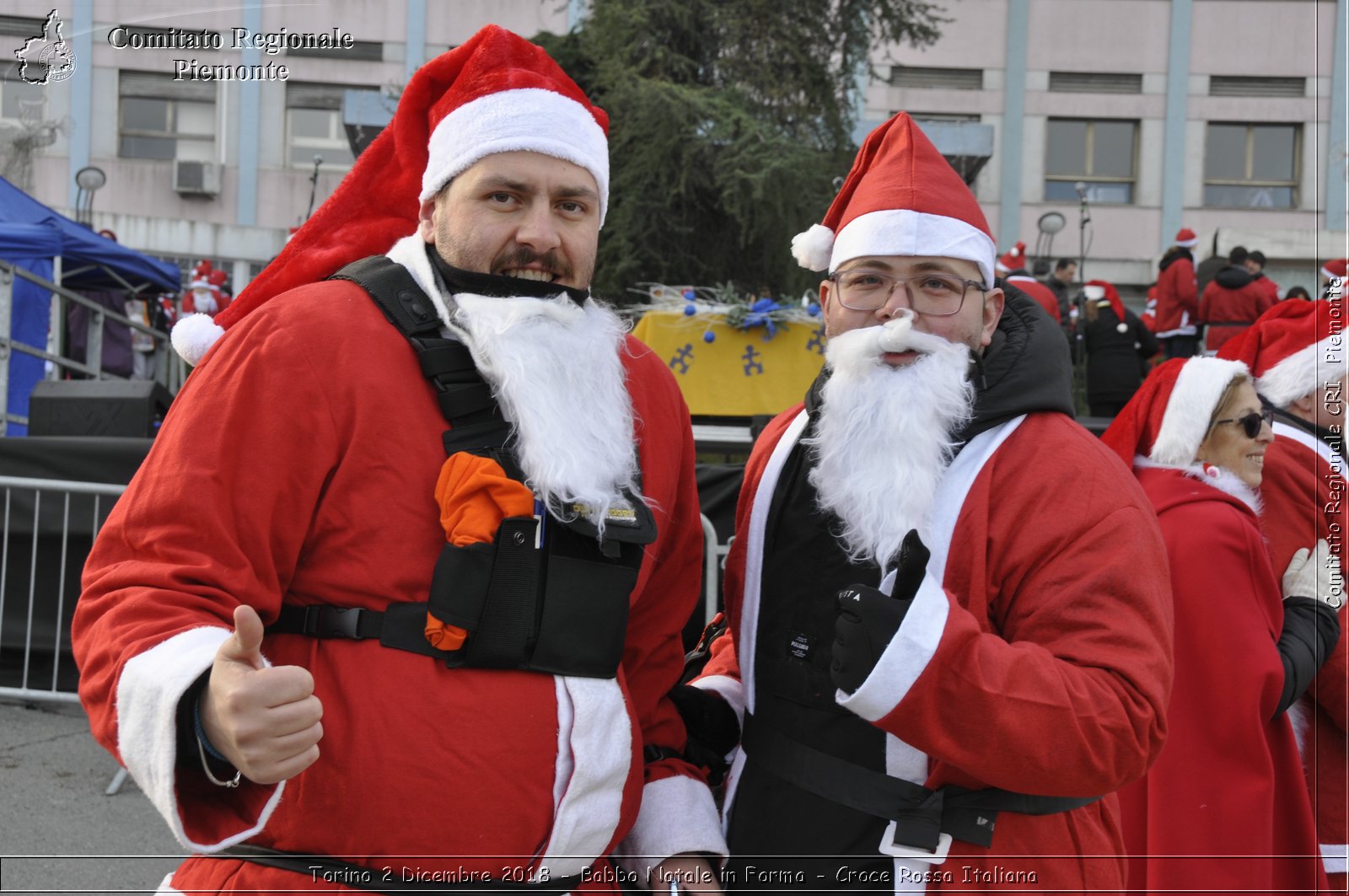 Torino 2 Dicembre 2018 - Babbo Natale in Forma - Croce Rossa Italiana- Comitato Regionale del Piemonte