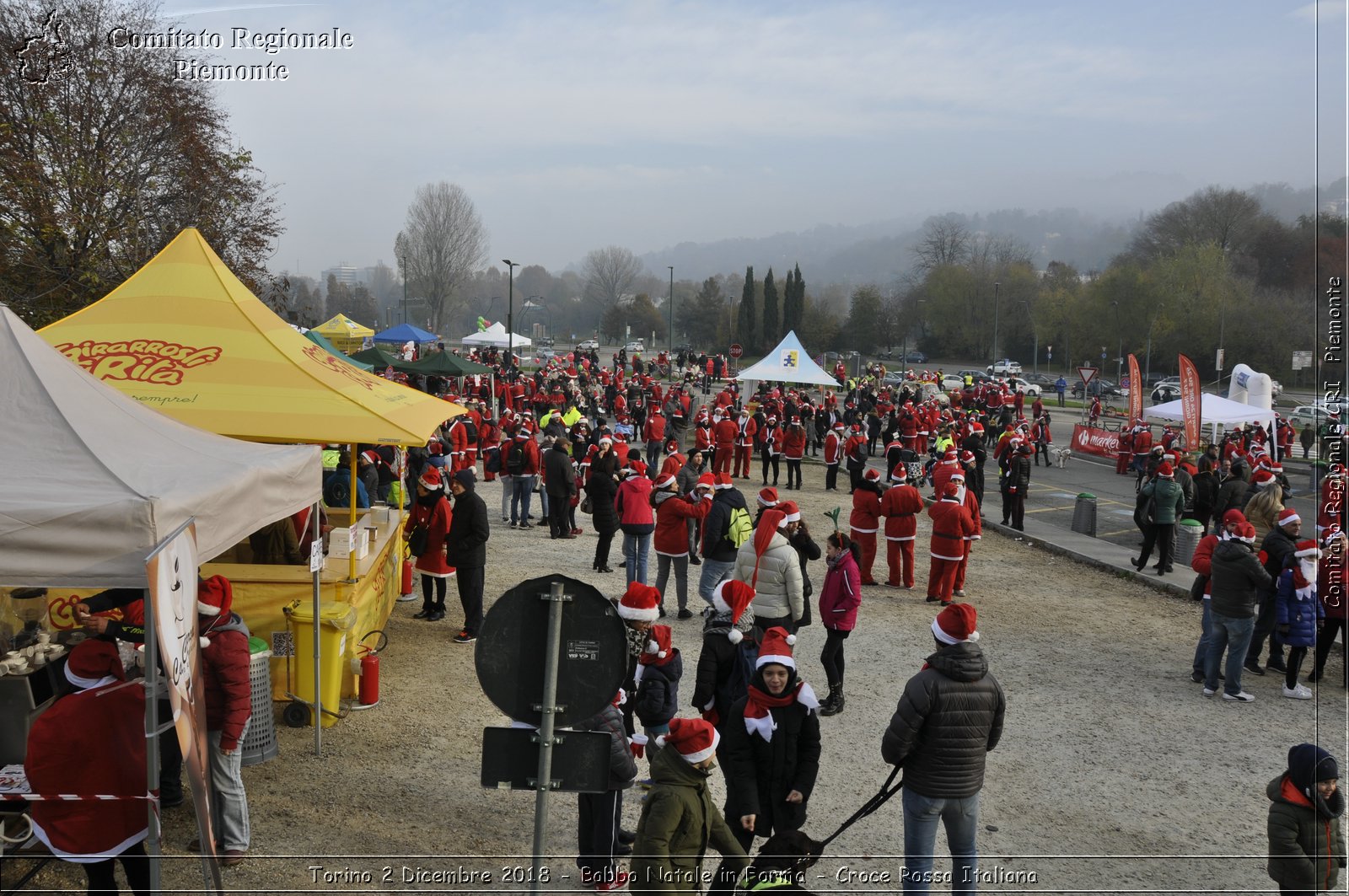 Torino 2 Dicembre 2018 - Babbo Natale in Forma - Croce Rossa Italiana- Comitato Regionale del Piemonte