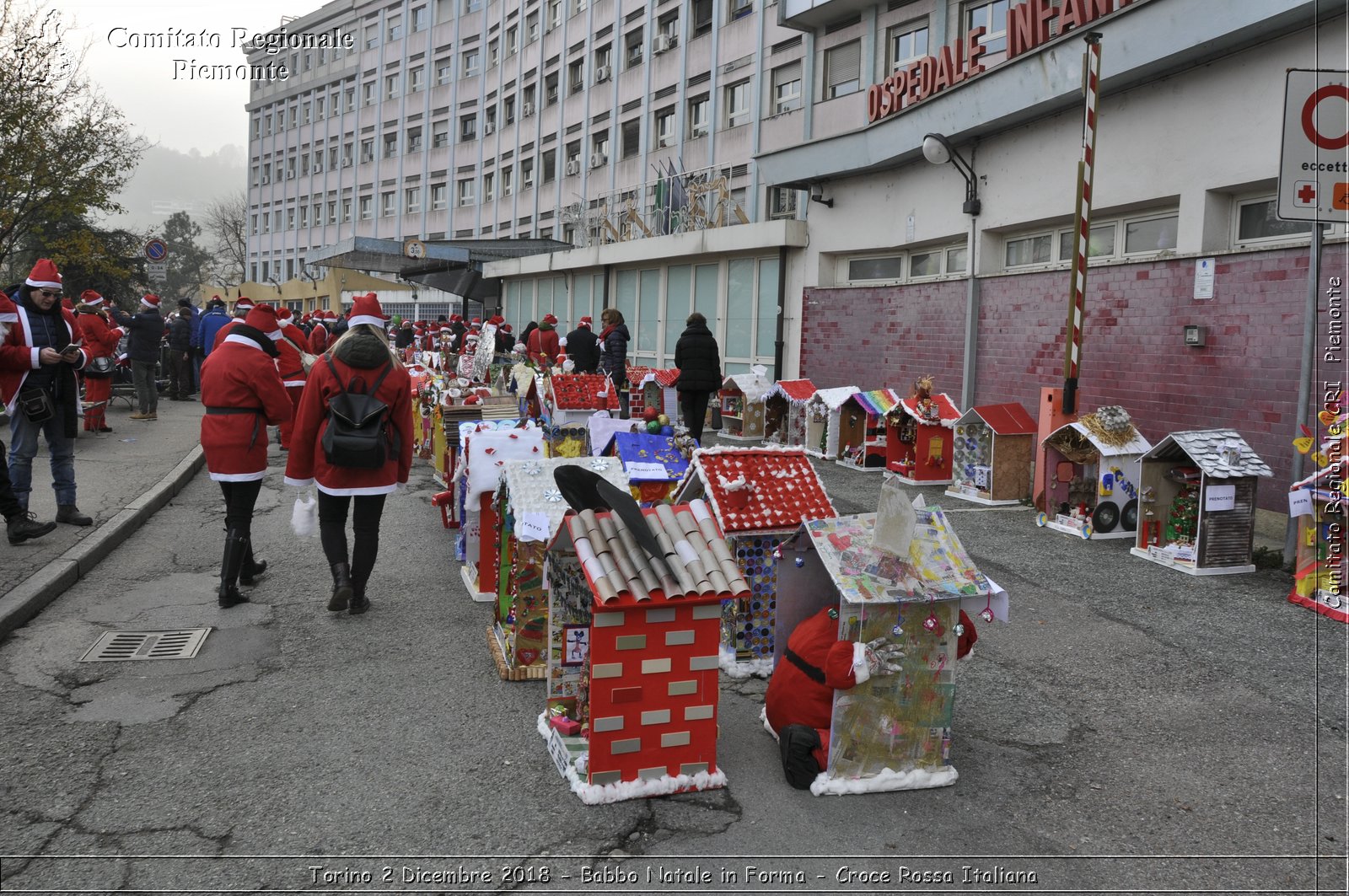 Torino 2 Dicembre 2018 - Babbo Natale in Forma - Croce Rossa Italiana- Comitato Regionale del Piemonte